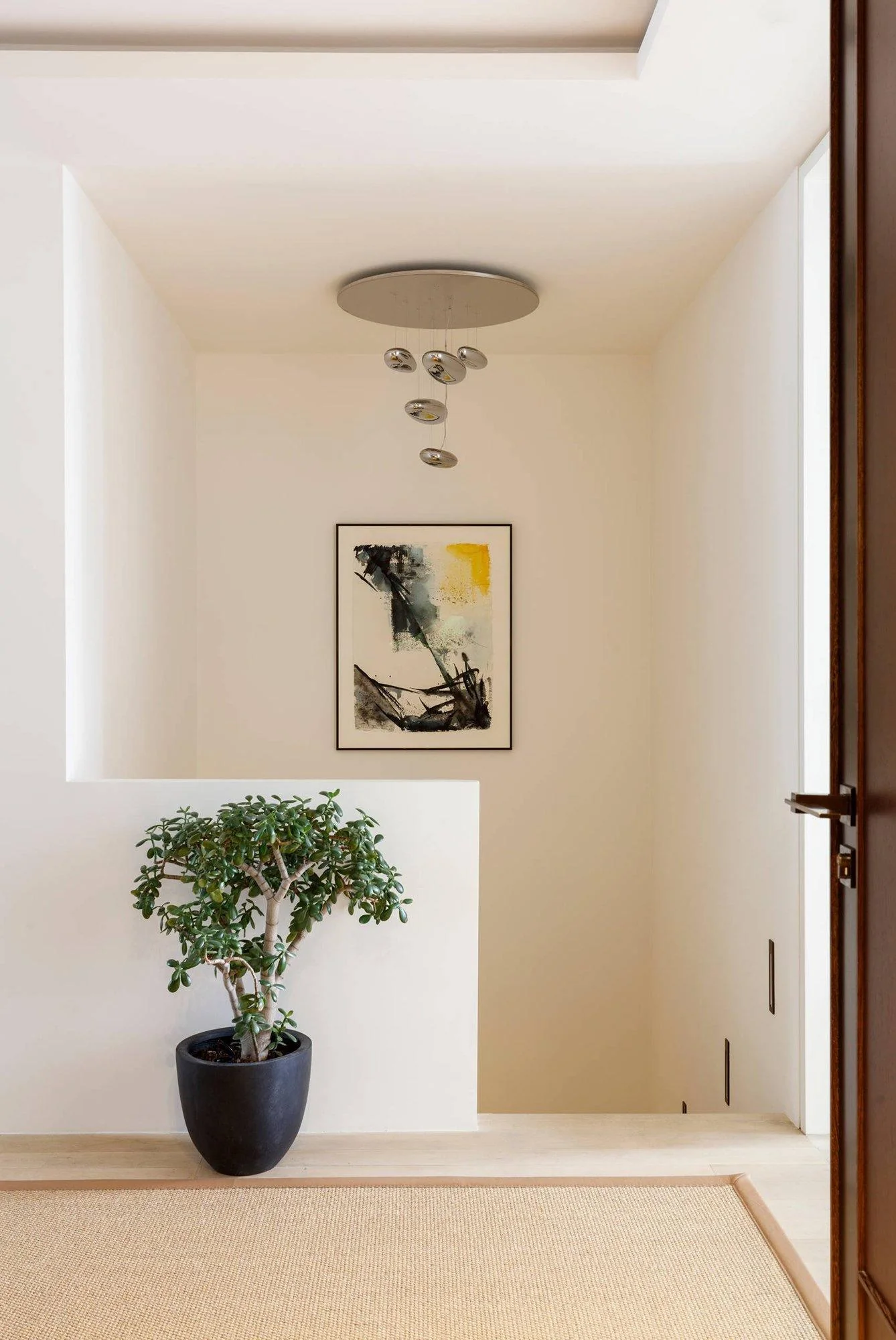 Lustra Chandelier Aluminum Sculptural - Image 44