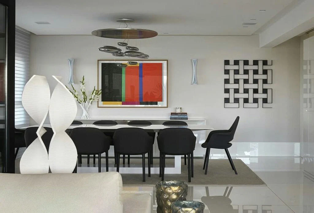 Lustra Chandelier Aluminum Sculptural - Image 75