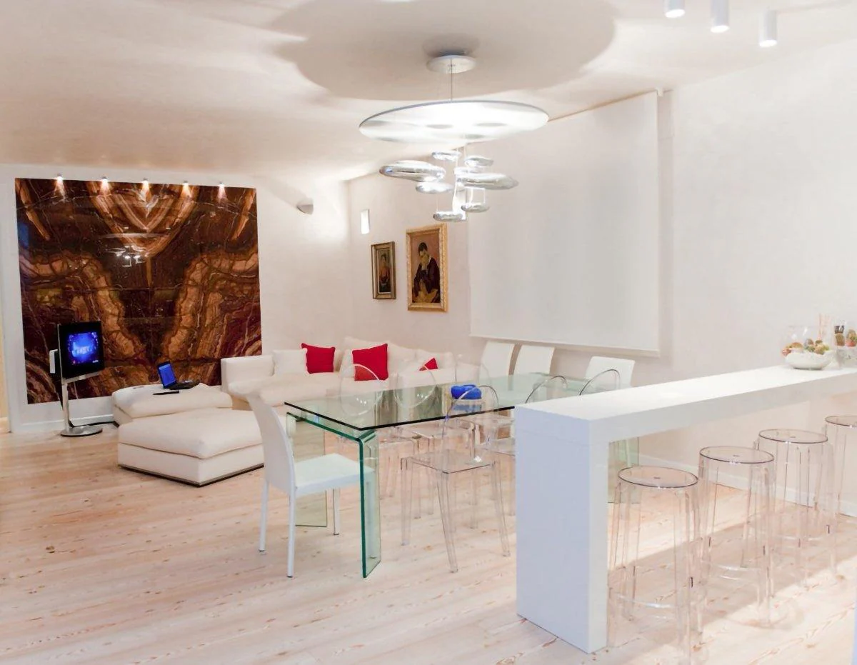 Lustra Chandelier Aluminum Sculptural - Image 91