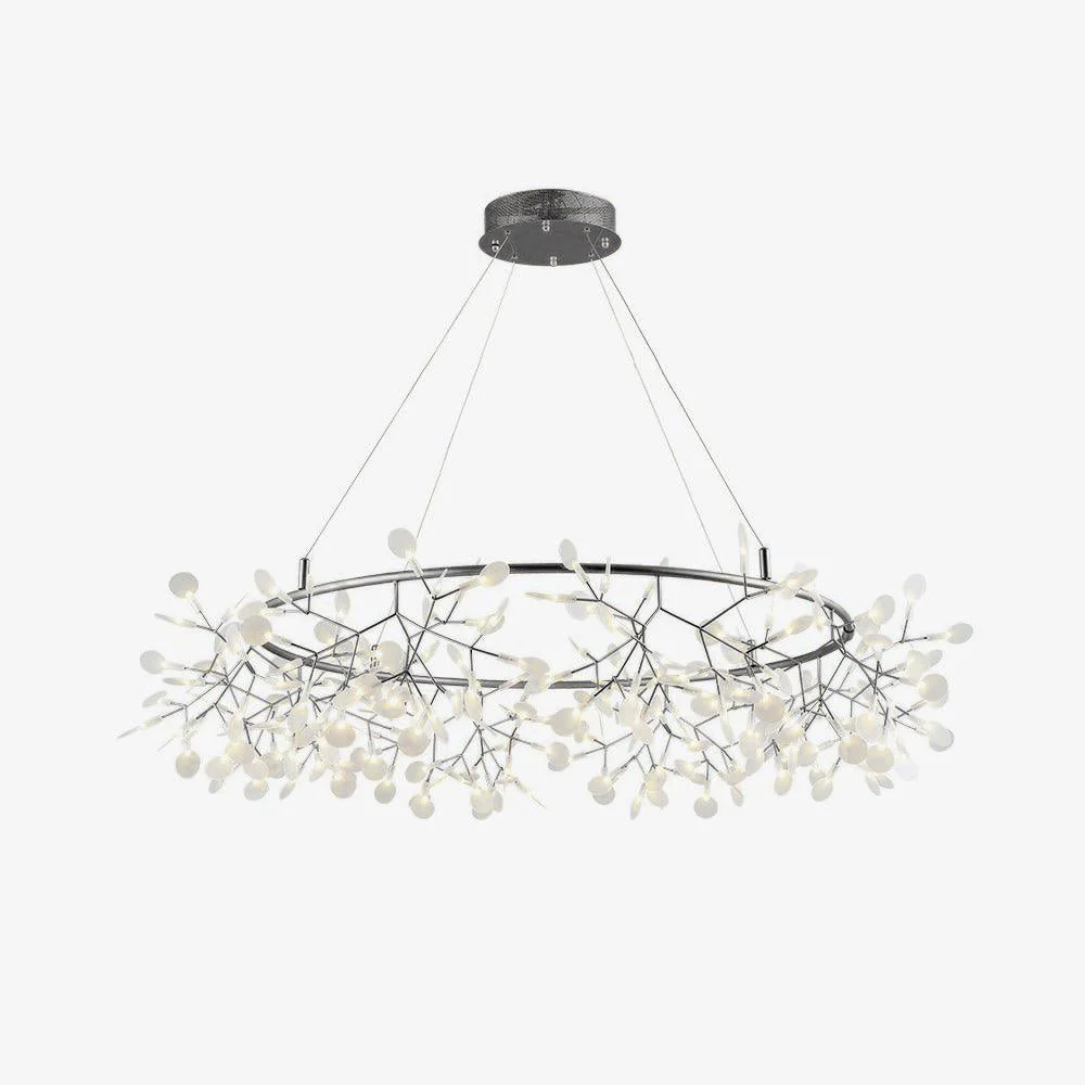 Lustra Chandelier Black Ring Firefly Branch - Image 8