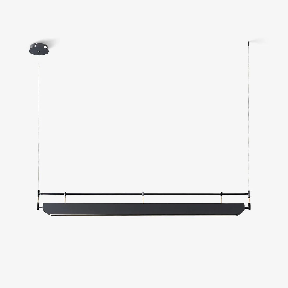 Lustra Chandelier Black Roof LED