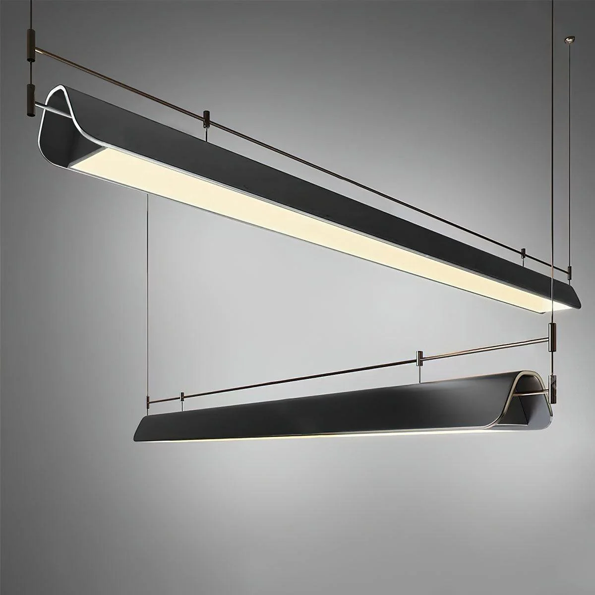 Lustra Chandelier Black Roof LED - Image 12