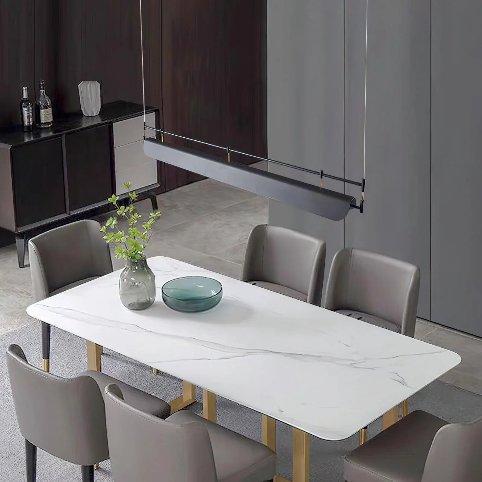 Lustra Chandelier Black Roof LED - Image 28