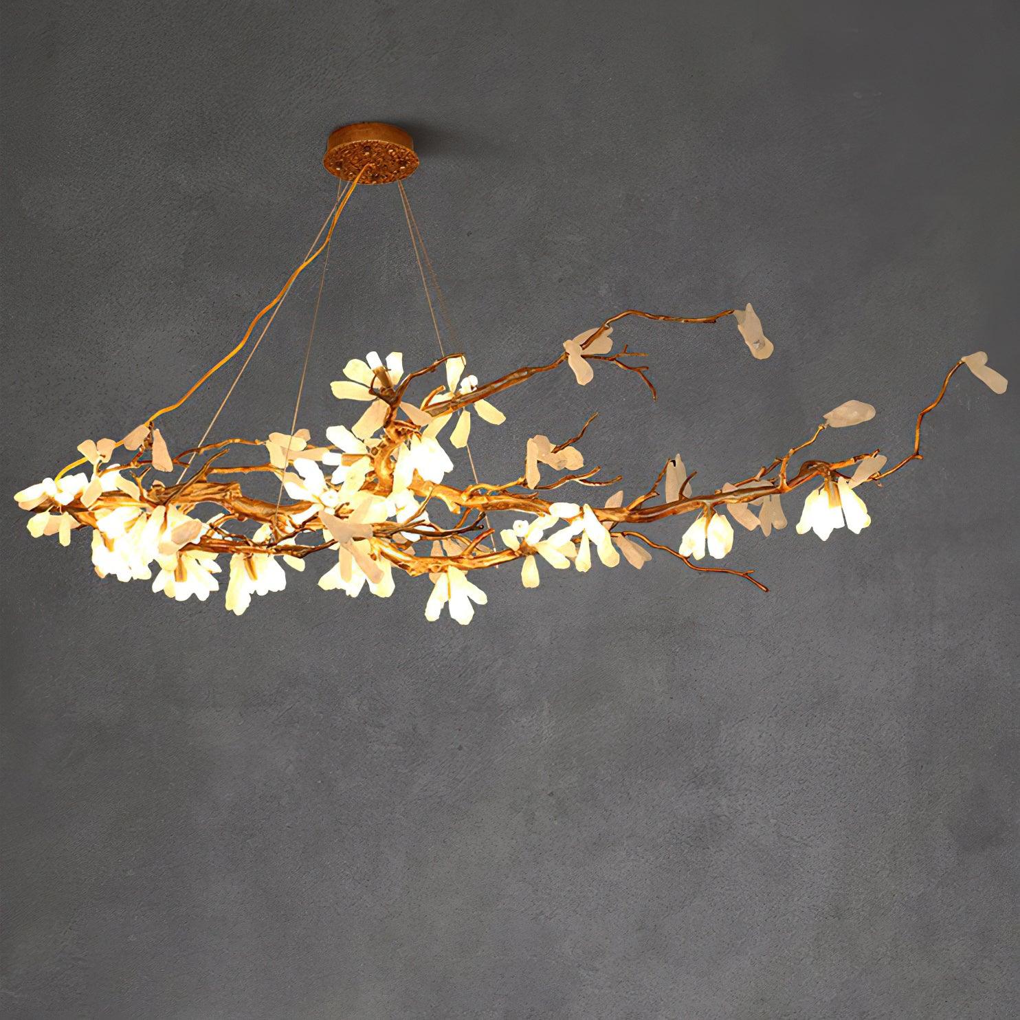 Lustra Chandelier Branch Stone Organic - Image 11