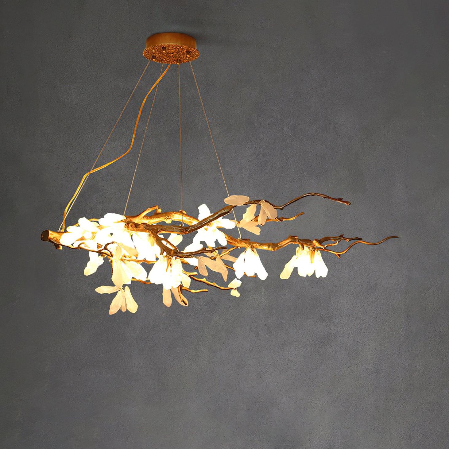 Lustra Chandelier Branch Stone Organic - Image 12
