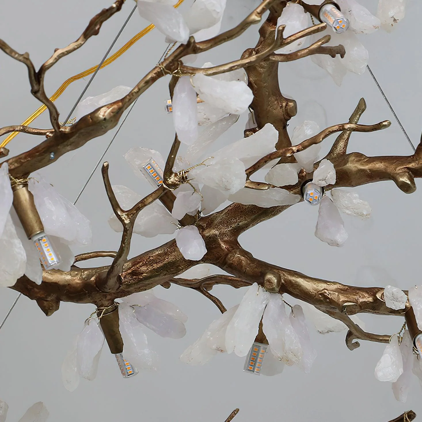 Lustra Chandelier Branch Stone Organic - Image 7