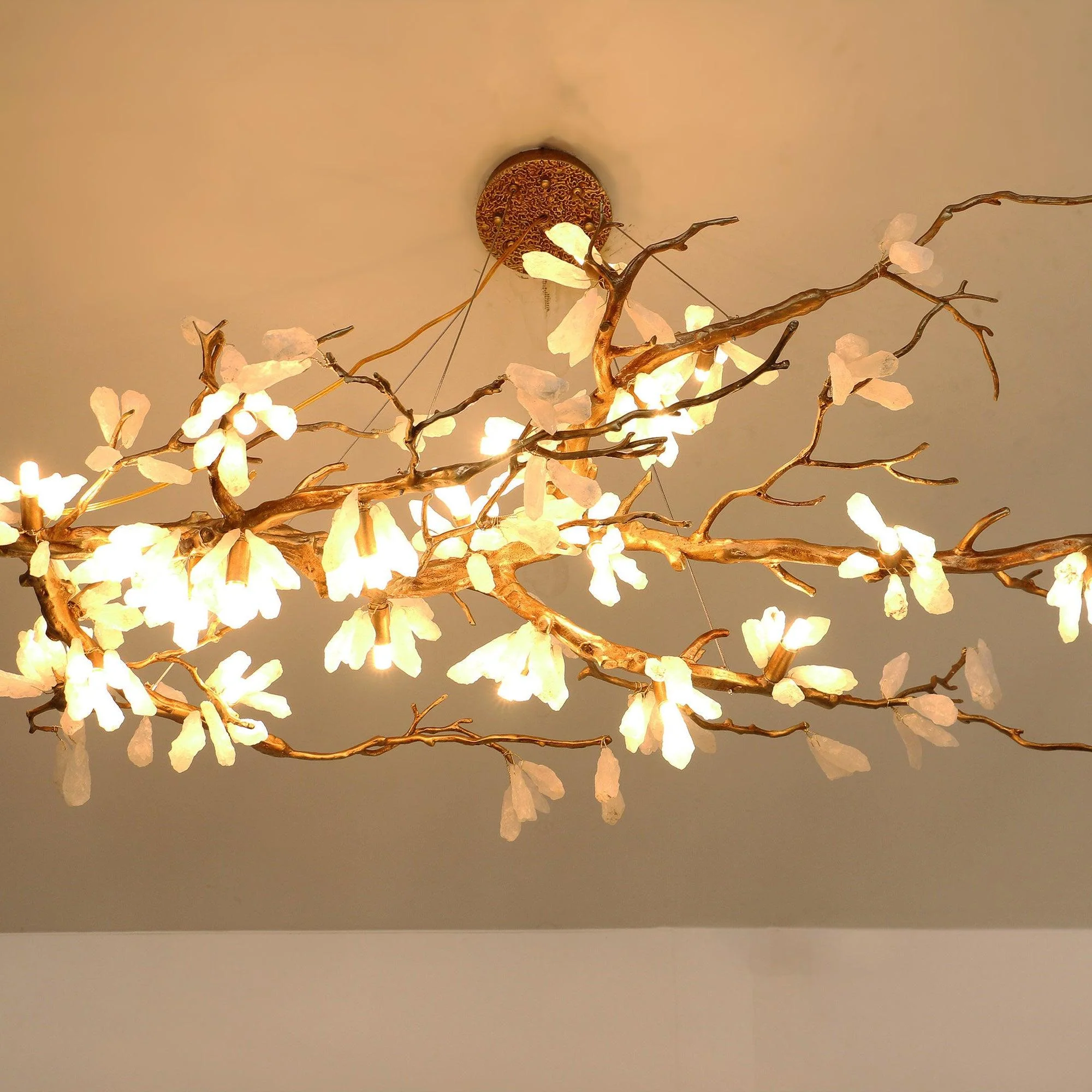 Lustra Chandelier Branch Stone Organic - Image 8