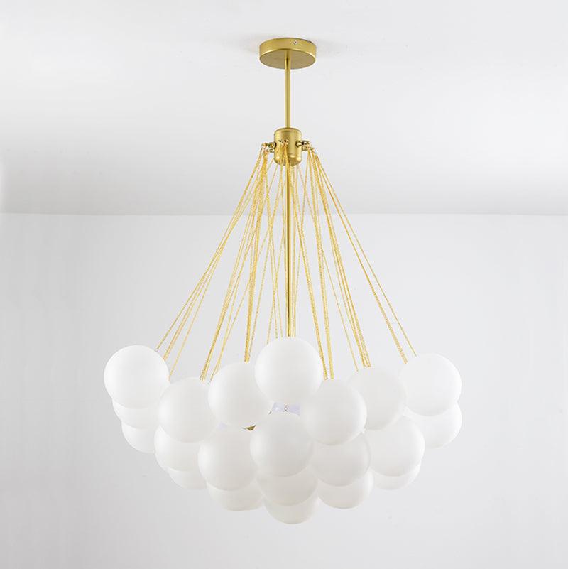 Lustra Chandelier Bubble Frosted Glass - Image 168