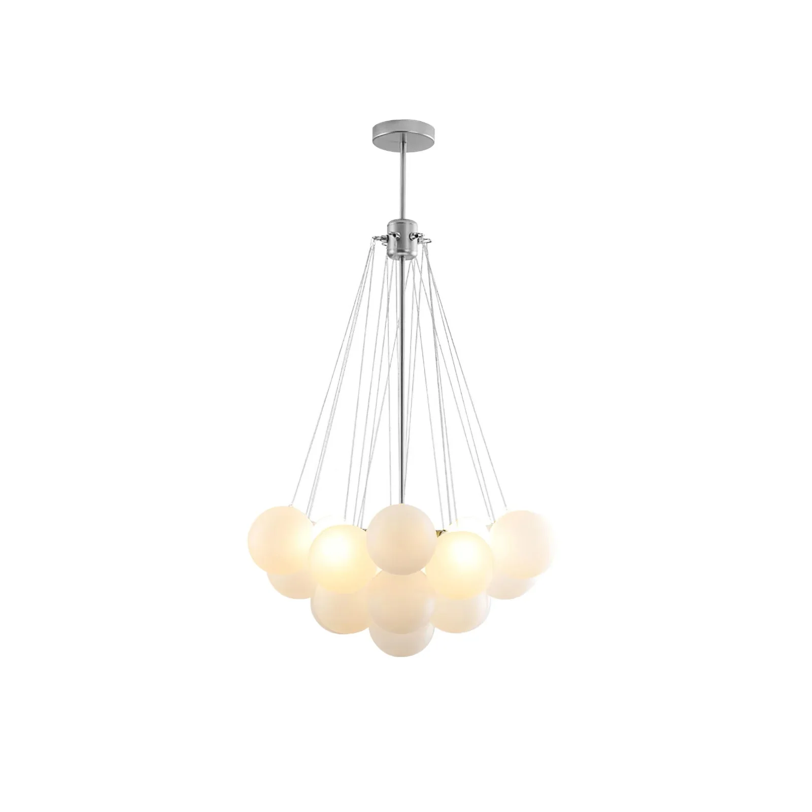Lustra Chandelier Bubble Frosted Glass - Image 178