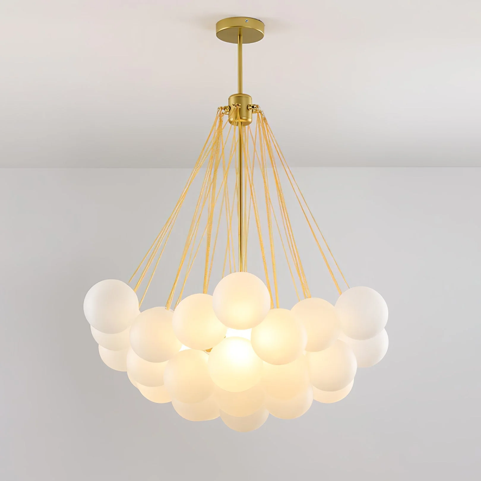Lustra Chandelier Bubble Frosted Glass - Image 187