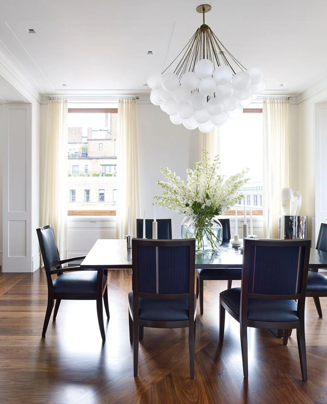 Lustra Chandelier Bubble Frosted Glass - Image 21