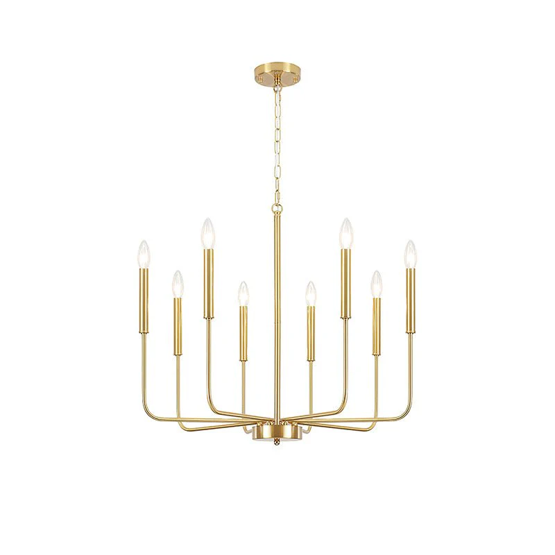 Lustra Chandelier Candle Arm Modern - Image 14
