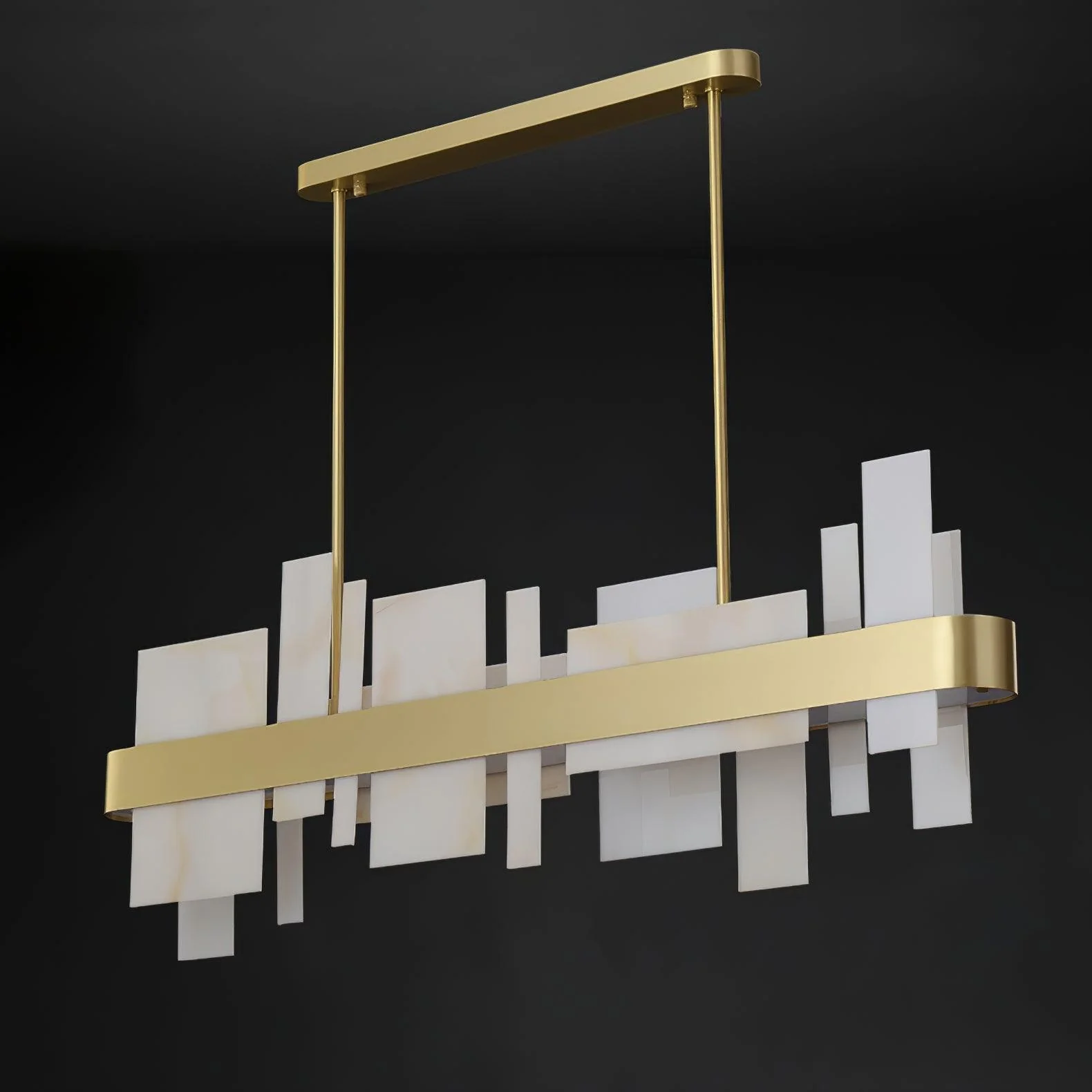 Lustra Chandelier Copper Dining - Image 2