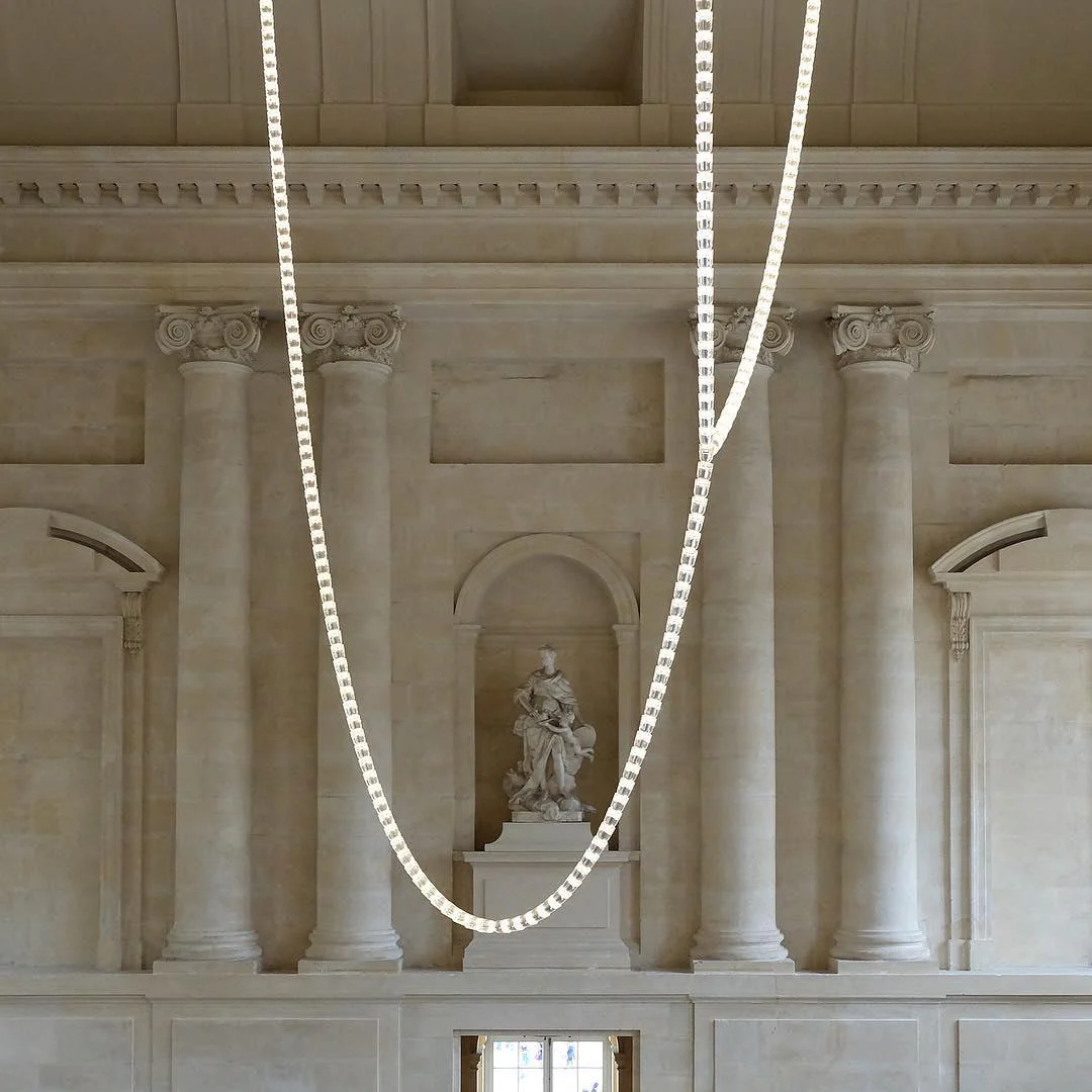 Lustra Chandelier Crystal Gold LED 3-Line - Image 43