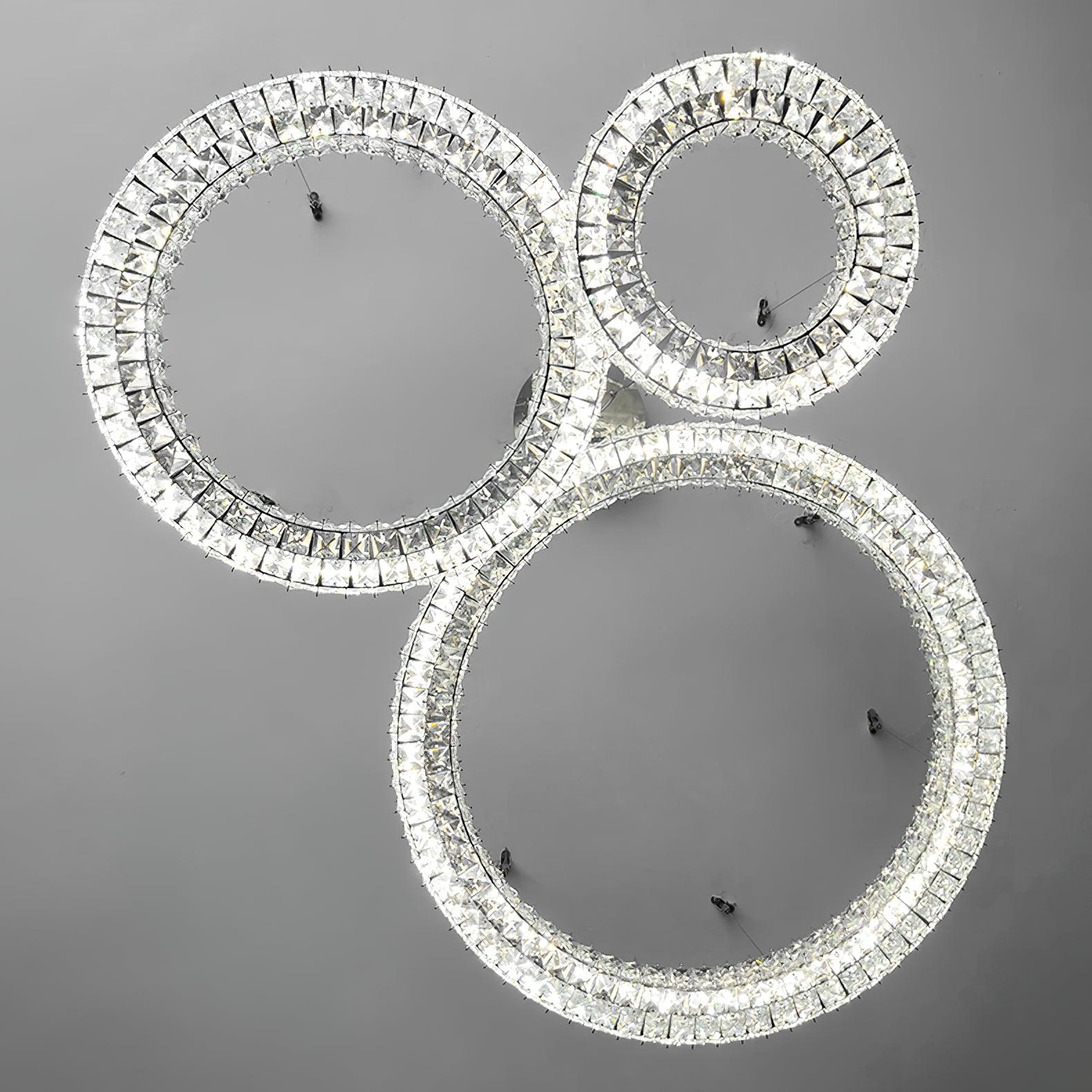 Lustra Chandelier Crystal Ring Spiridon Luxe - Image 17