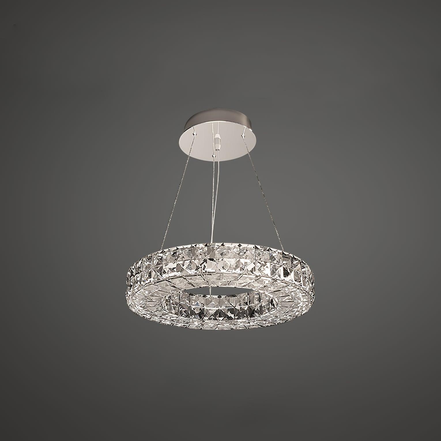 Lustra Chandelier Crystal Ring Spiridon Luxe - Image 36