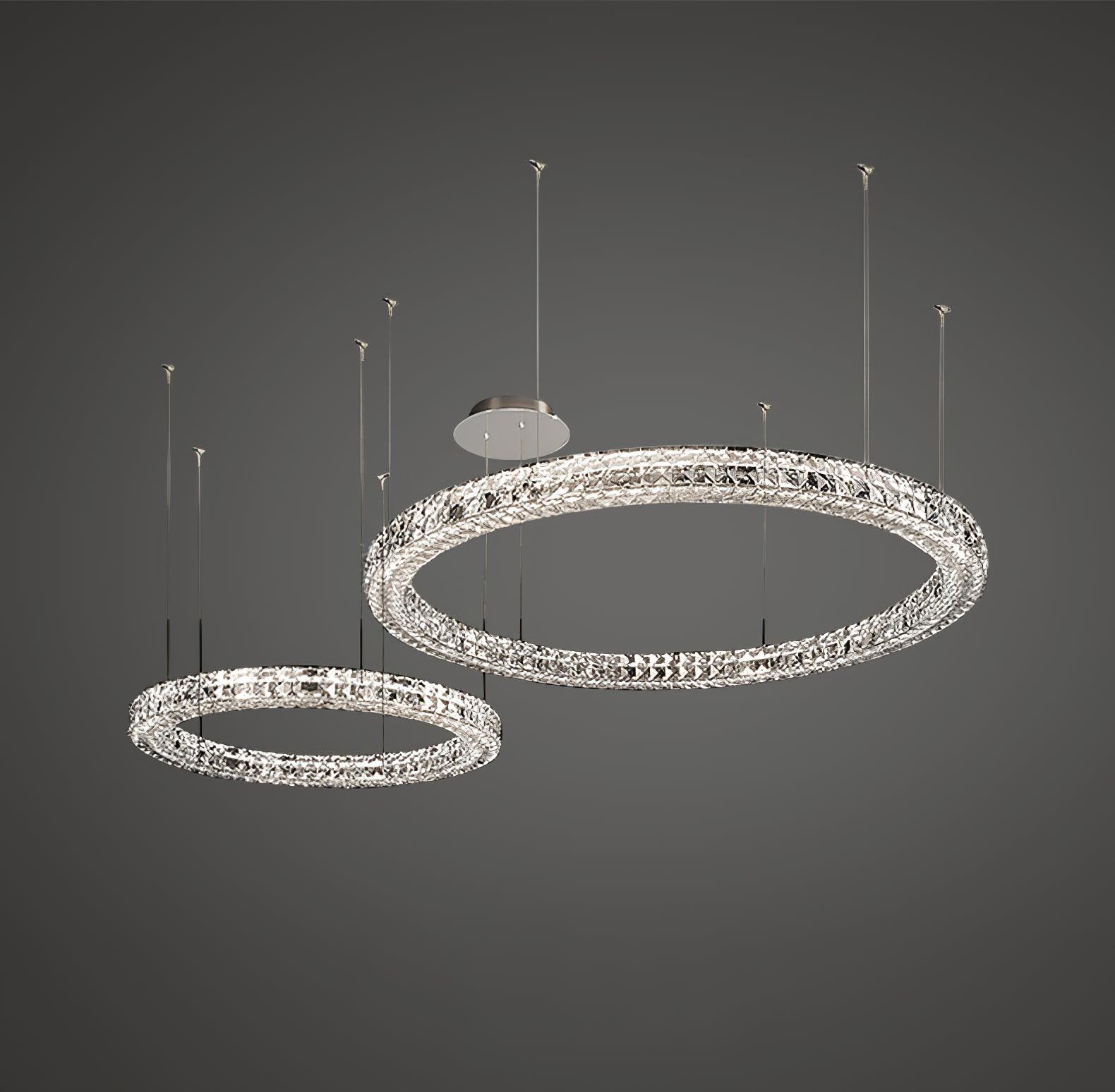 Lustra Chandelier Crystal Ring Spiridon Luxe - Image 37