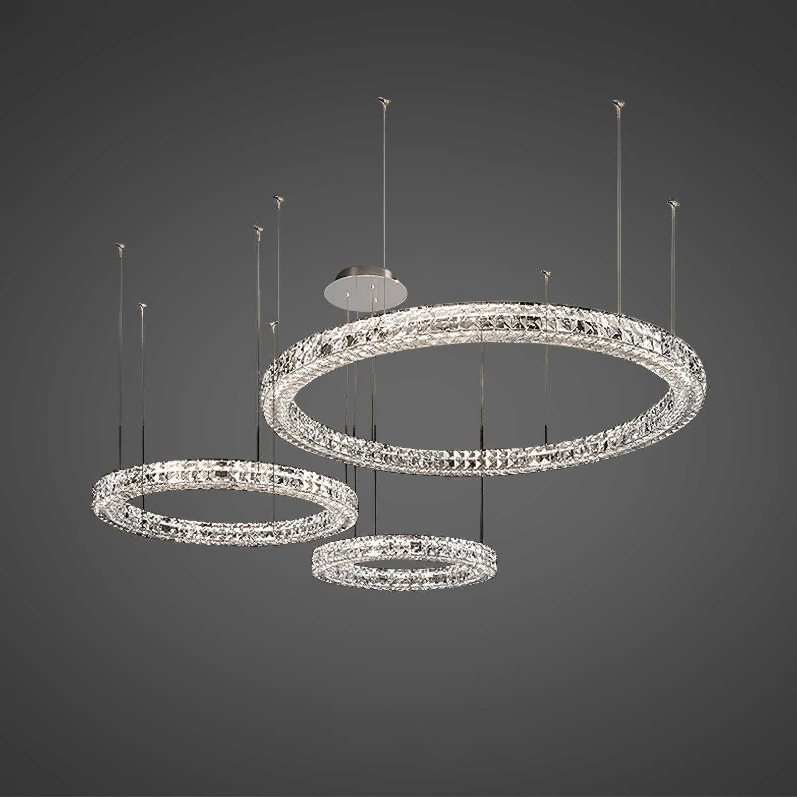 Lustra Chandelier Crystal Ring Spiridon Luxe - Image 38