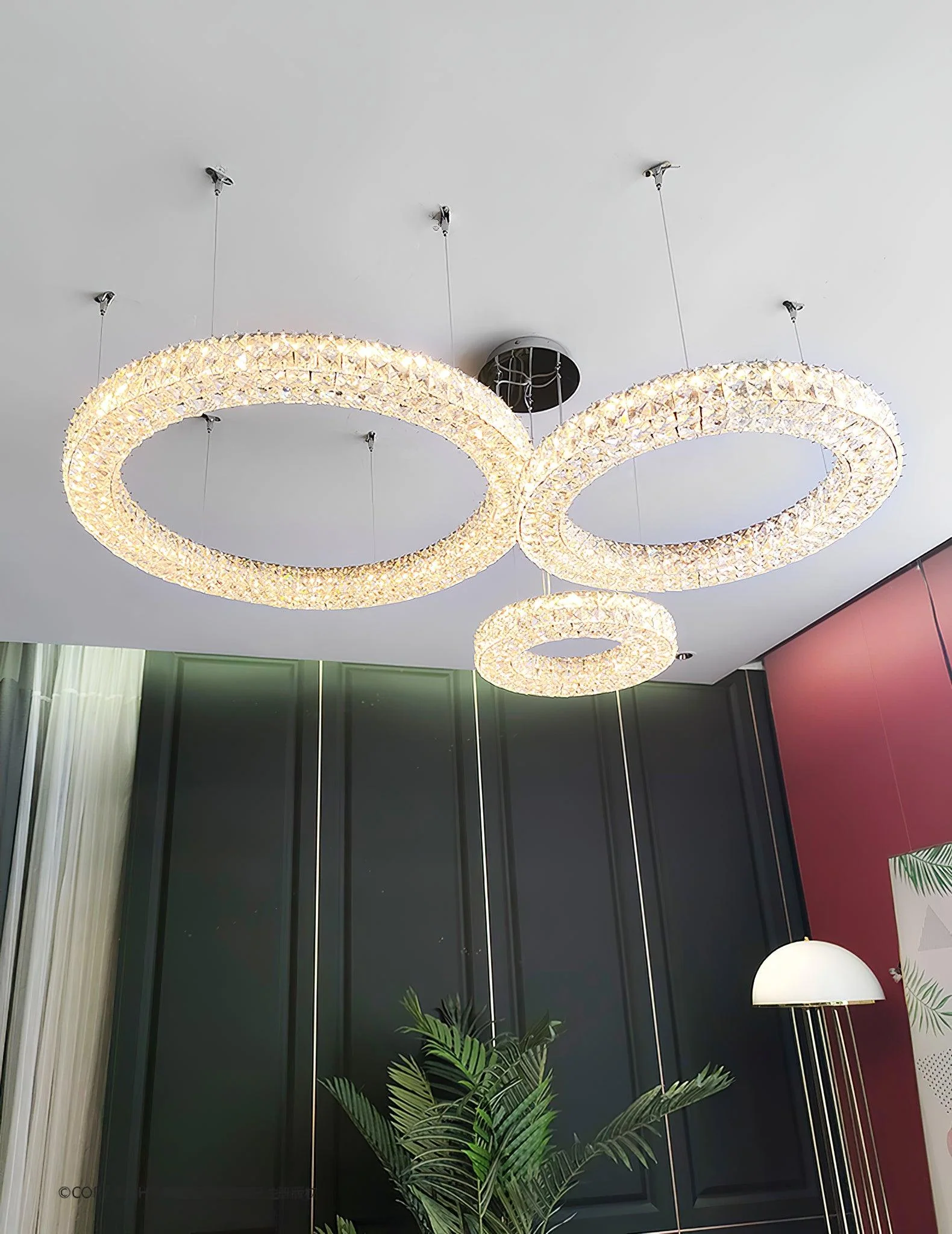 Lustra Chandelier Crystal Ring Spiridon Luxe - Image 8