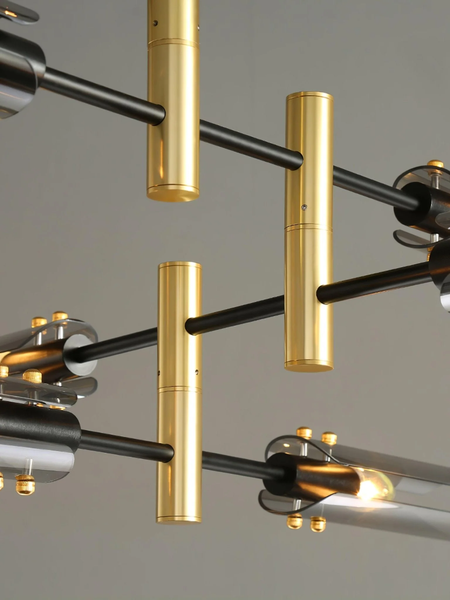 Lustra Chandelier Double 6-Light Modern - Image 11
