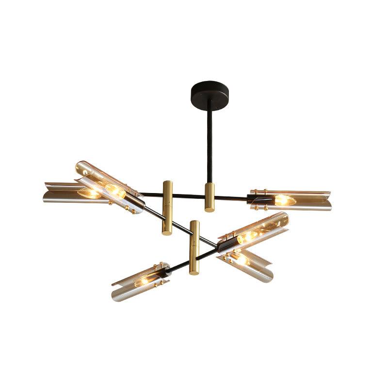 Lustra Chandelier Double 6-Light Modern - Image 18