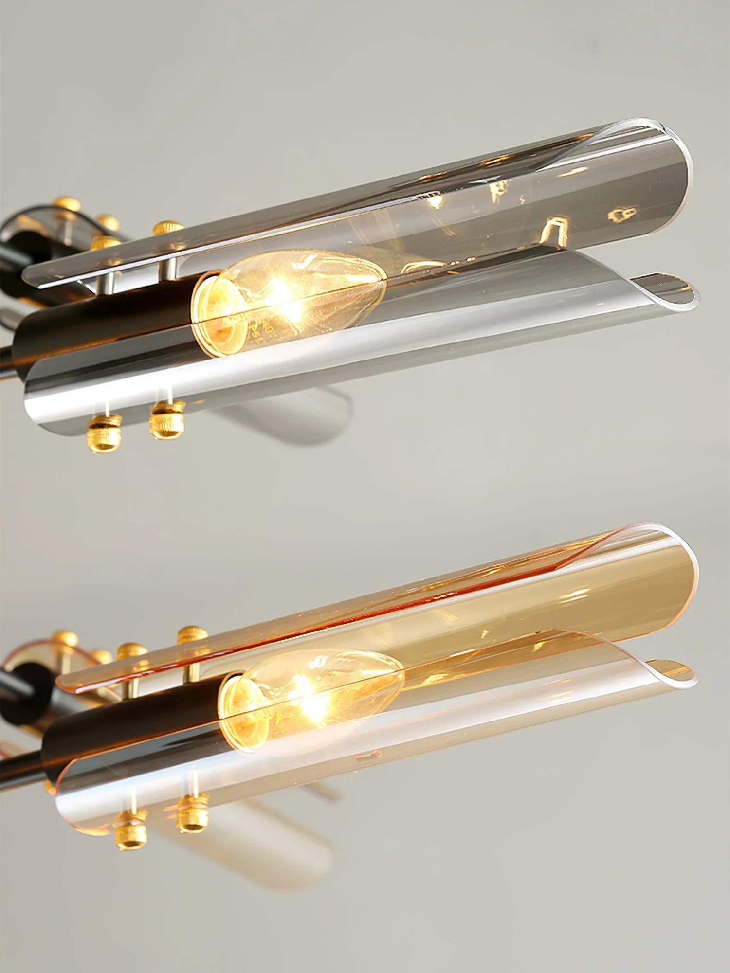 Lustra Chandelier Double 6-Light Modern - Image 9