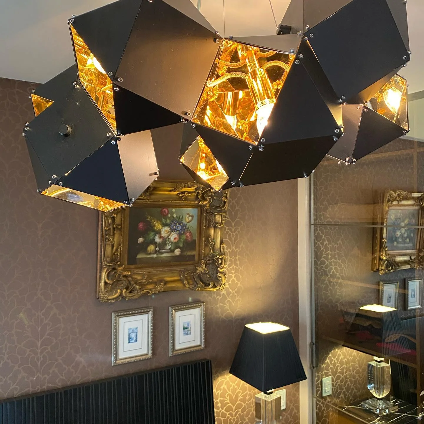 Lustra Chandelier Geometric Modern - Image 3
