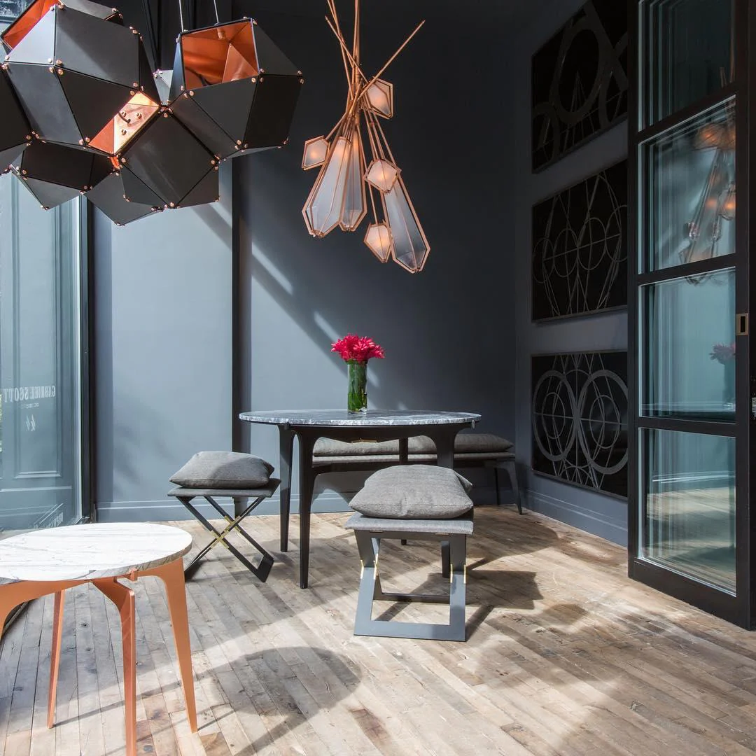 Lustra Chandelier Geometric Modern - Image 7