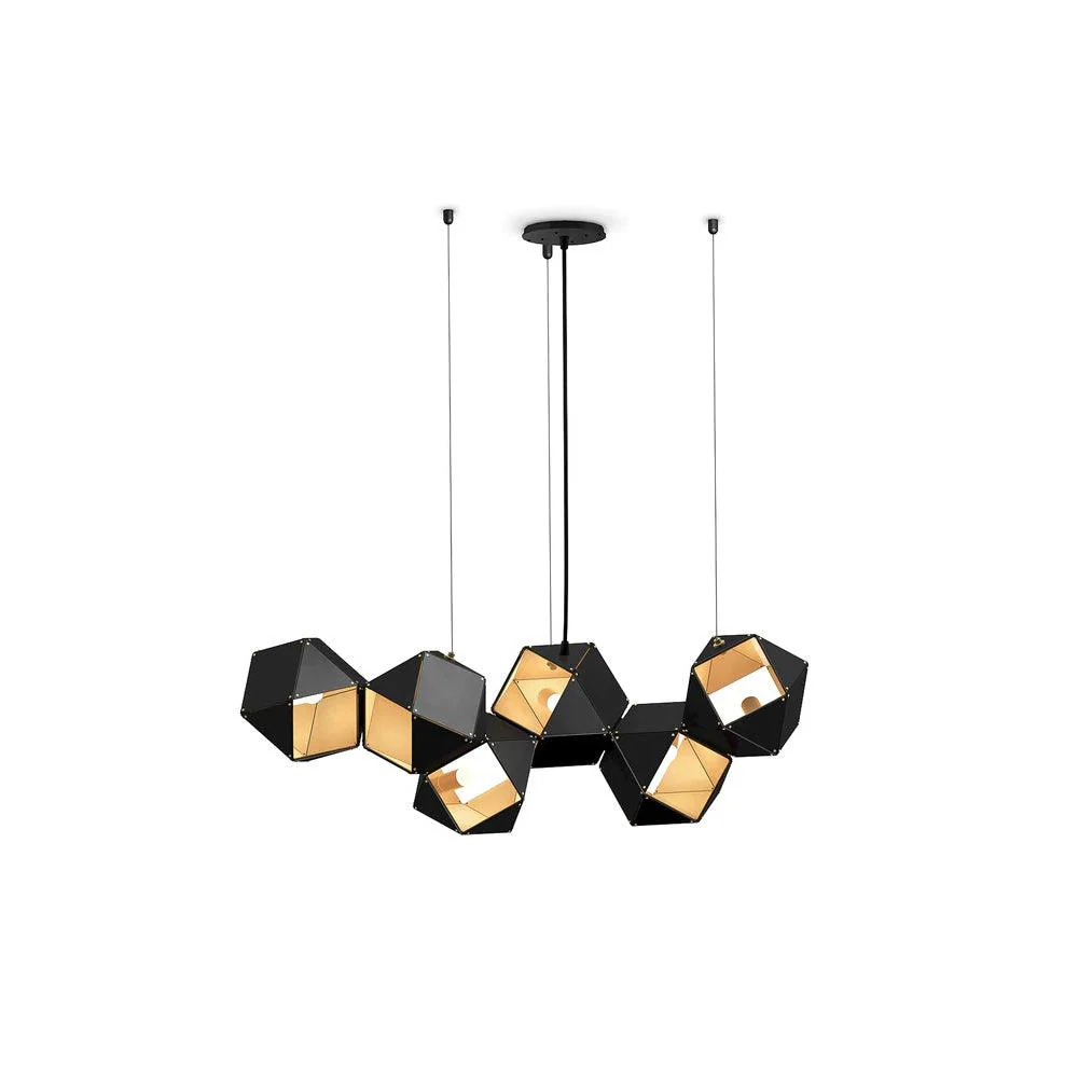 Lustra Chandelier Geometric Modern - Image 9
