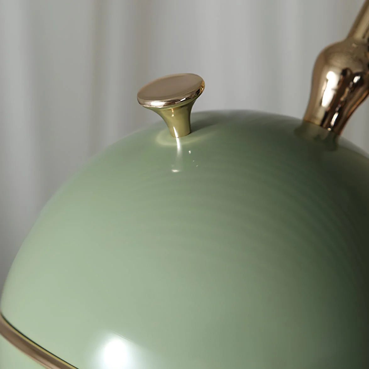 Lustra Chandelier Green Sci-Fi Elegant - Image 15