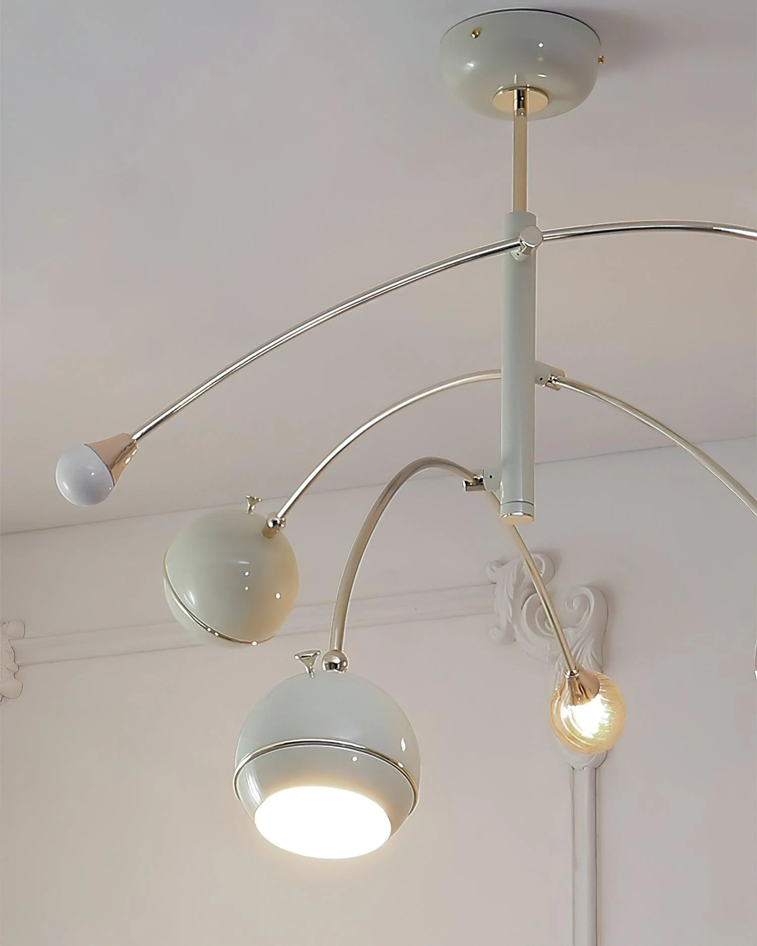 Lustra Chandelier Green Sci-Fi Elegant - Image 23