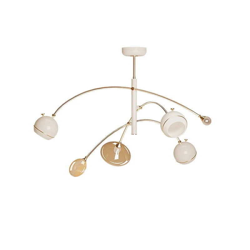 Lustra Chandelier Green Sci-Fi Elegant - Image 27
