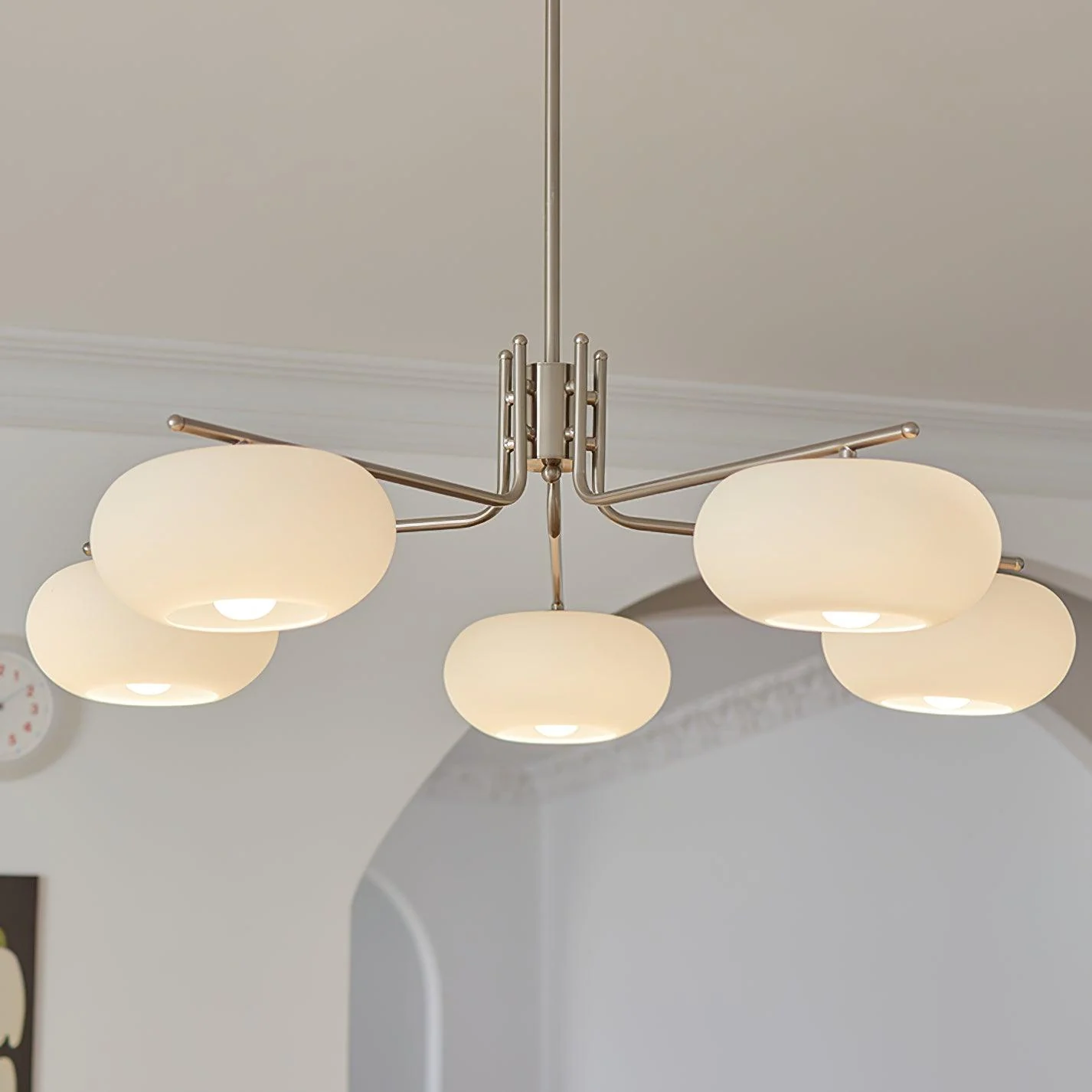 Lustra Chandelier Industrial 5-Light Modern - Image 28