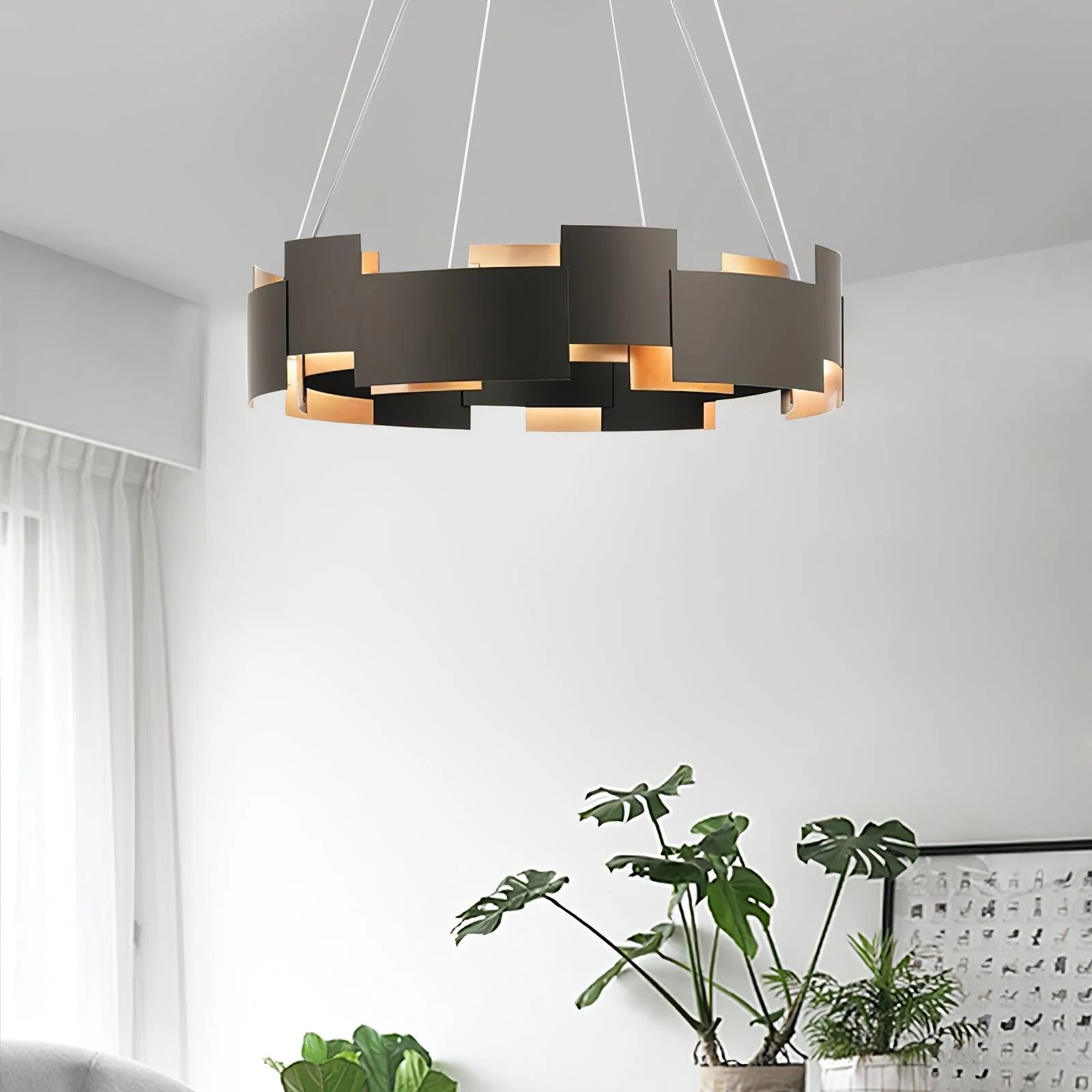 Lustra Chandelier Kichler Oval Energy-Efficient LED Modules - Image 4