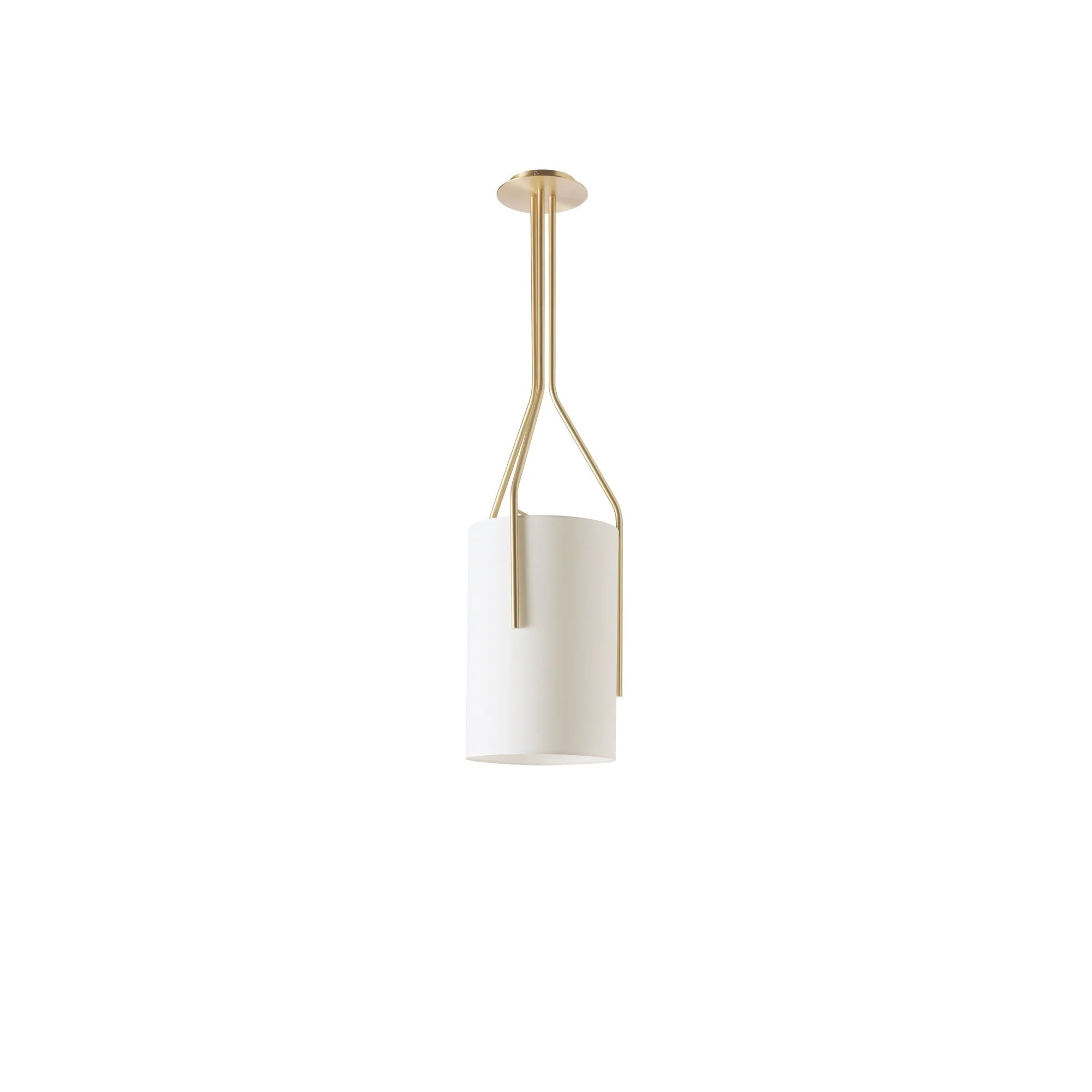 Lustra Chandelier LED 3-Lights Brass Modern - Image 103
