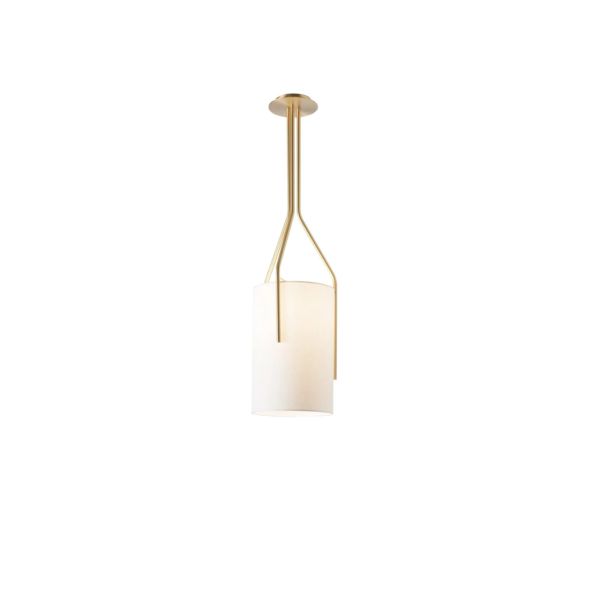 Lustra Chandelier LED 3-Lights Brass Modern - Image 26