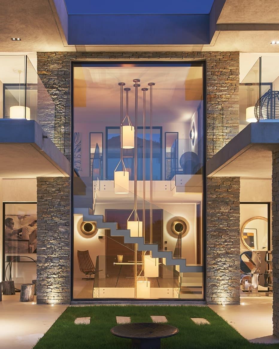 Lustra Chandelier LED 3-Lights Brass Modern - Image 34