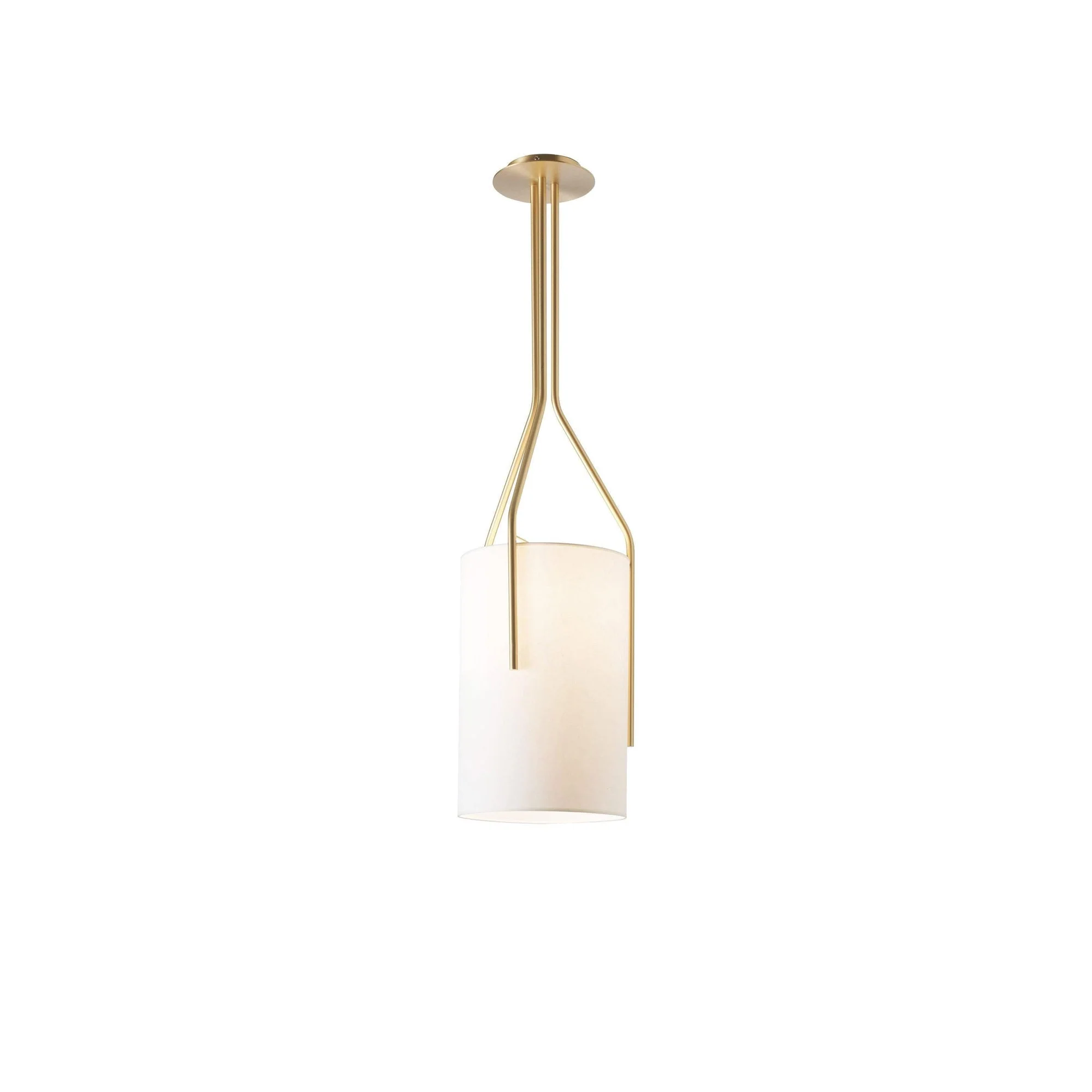 Lustra Chandelier LED 3-Lights Brass Modern - Image 43