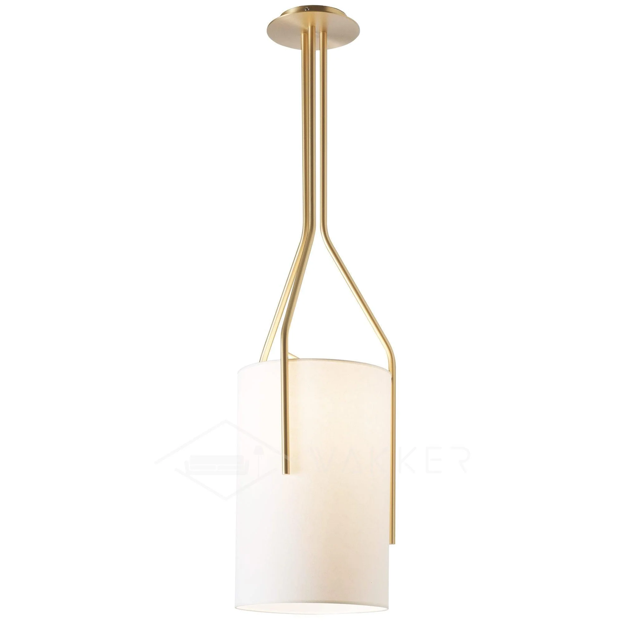 Lustra Chandelier LED 3-Lights Brass Modern - Image 75