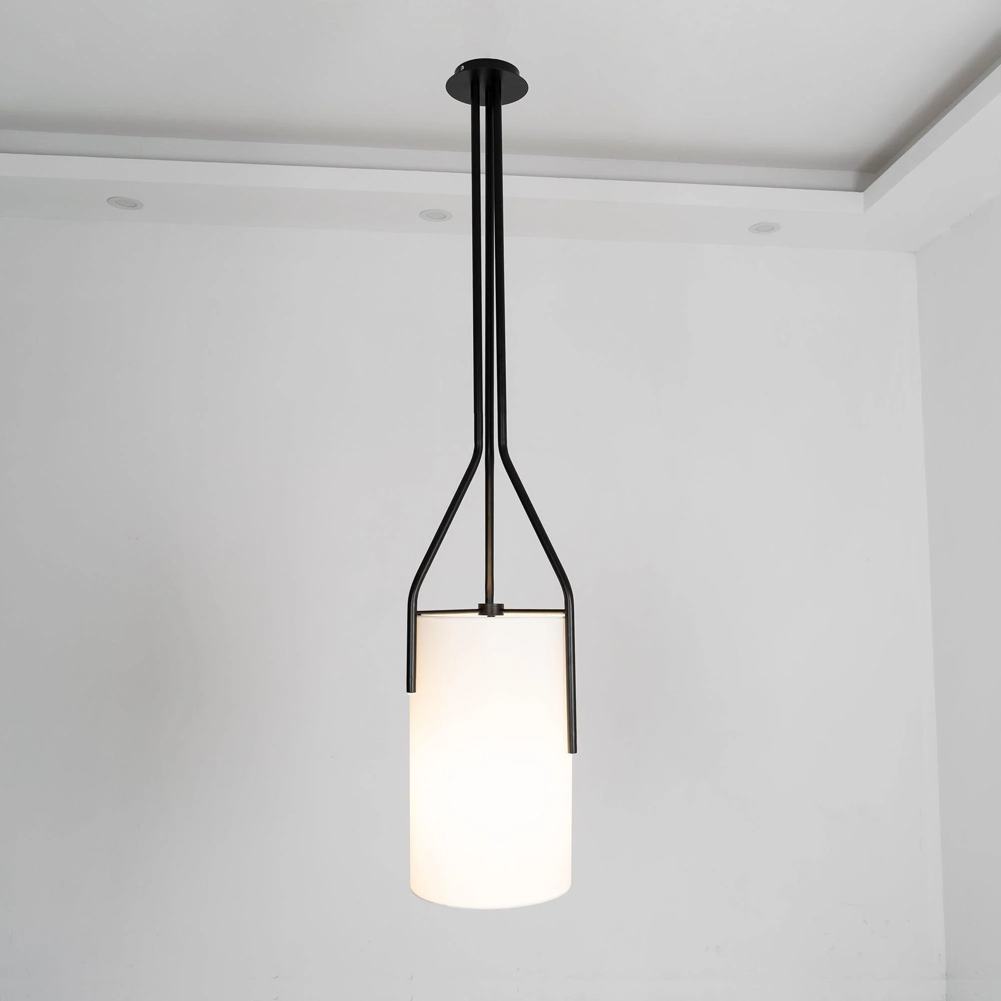 Lustra Chandelier LED 3-Lights Brass Modern - Image 80
