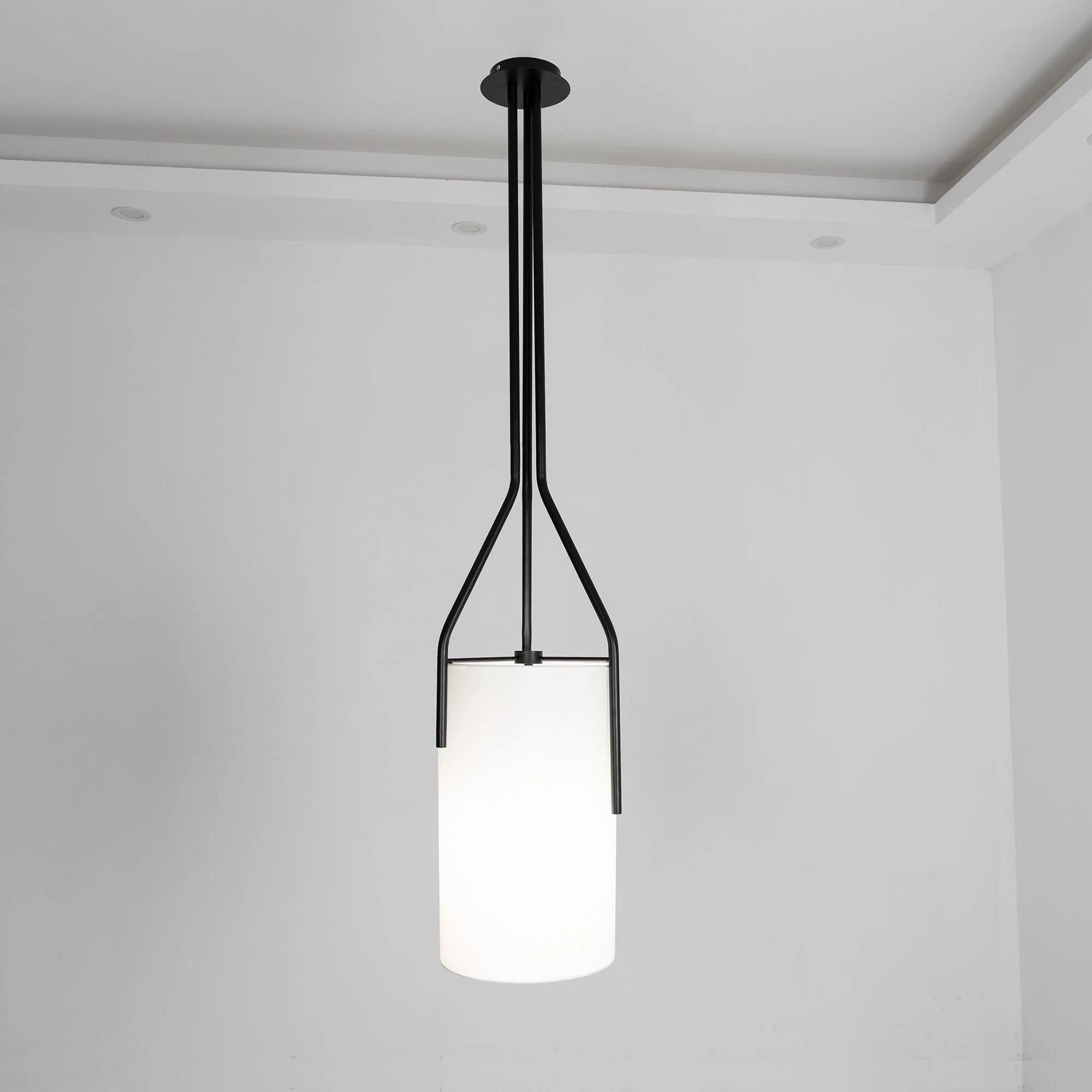 Lustra Chandelier LED 3-Lights Brass Modern - Image 81