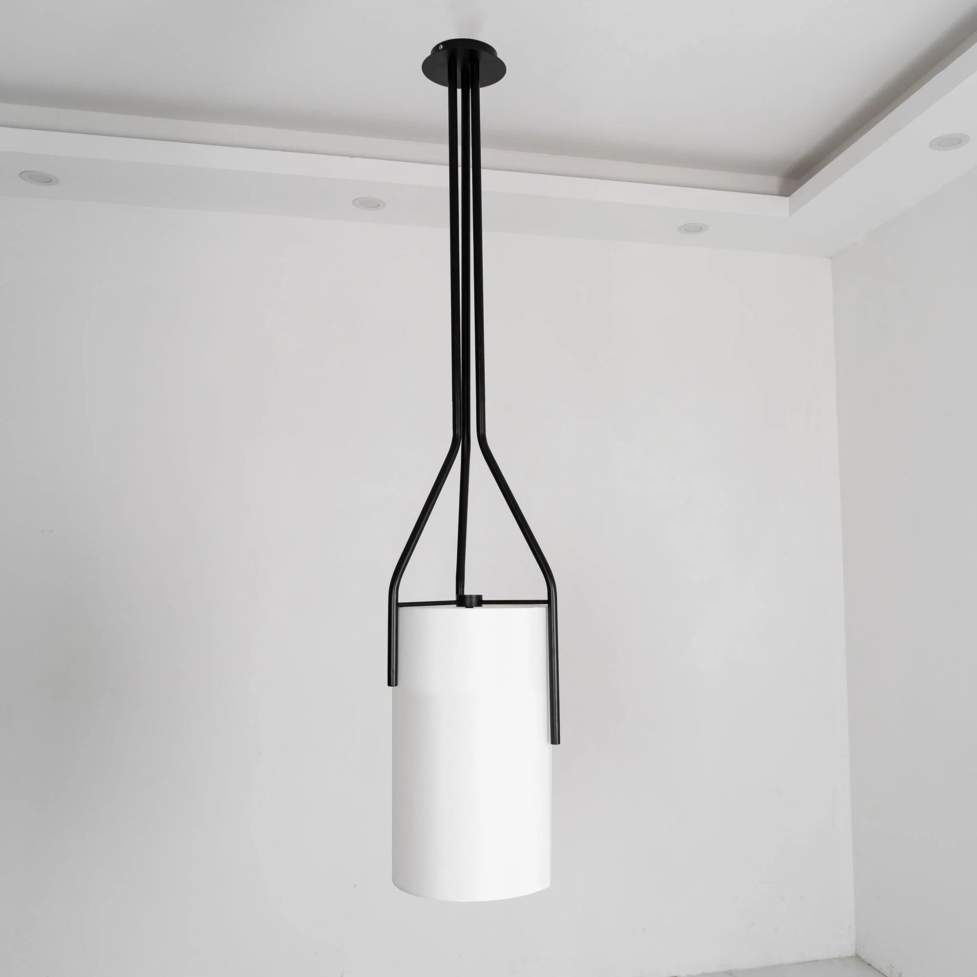 Lustra Chandelier LED 3-Lights Brass Modern - Image 82