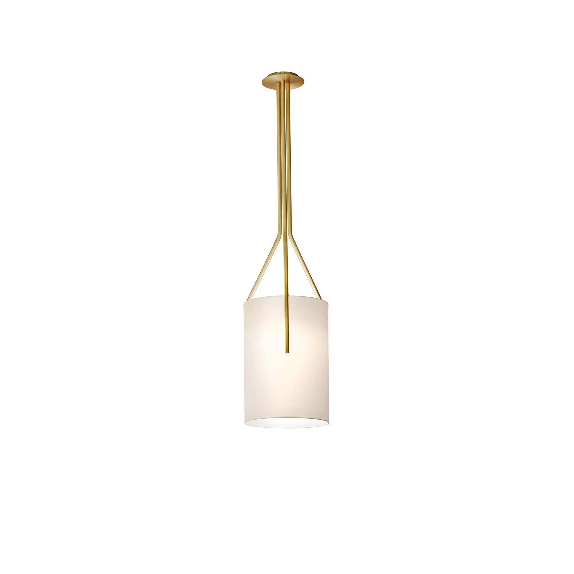 Lustra Chandelier LED 3-Lights Brass Modern - Image 92