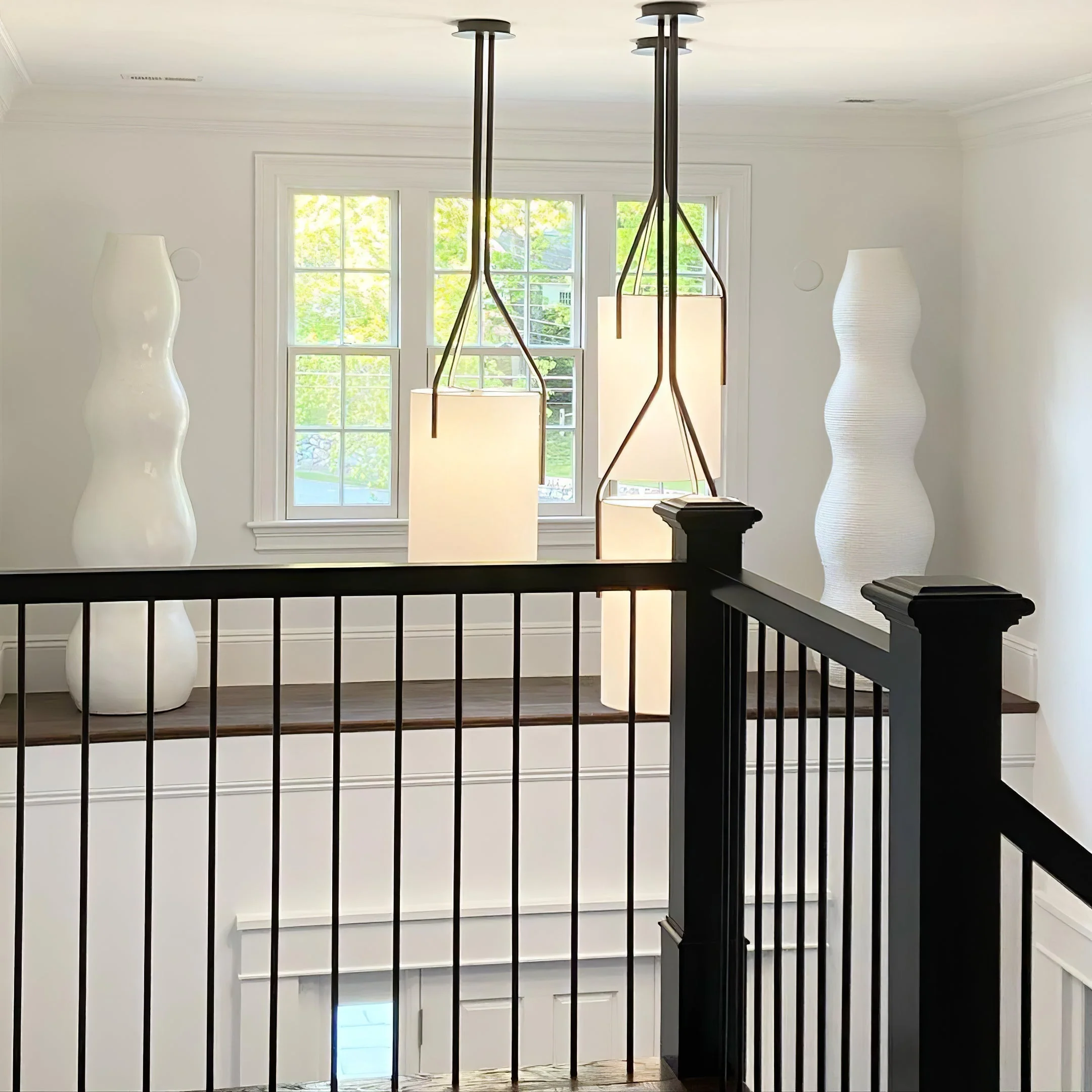 Lustra Chandelier LED 3-Lights Brass Modern - Image 95