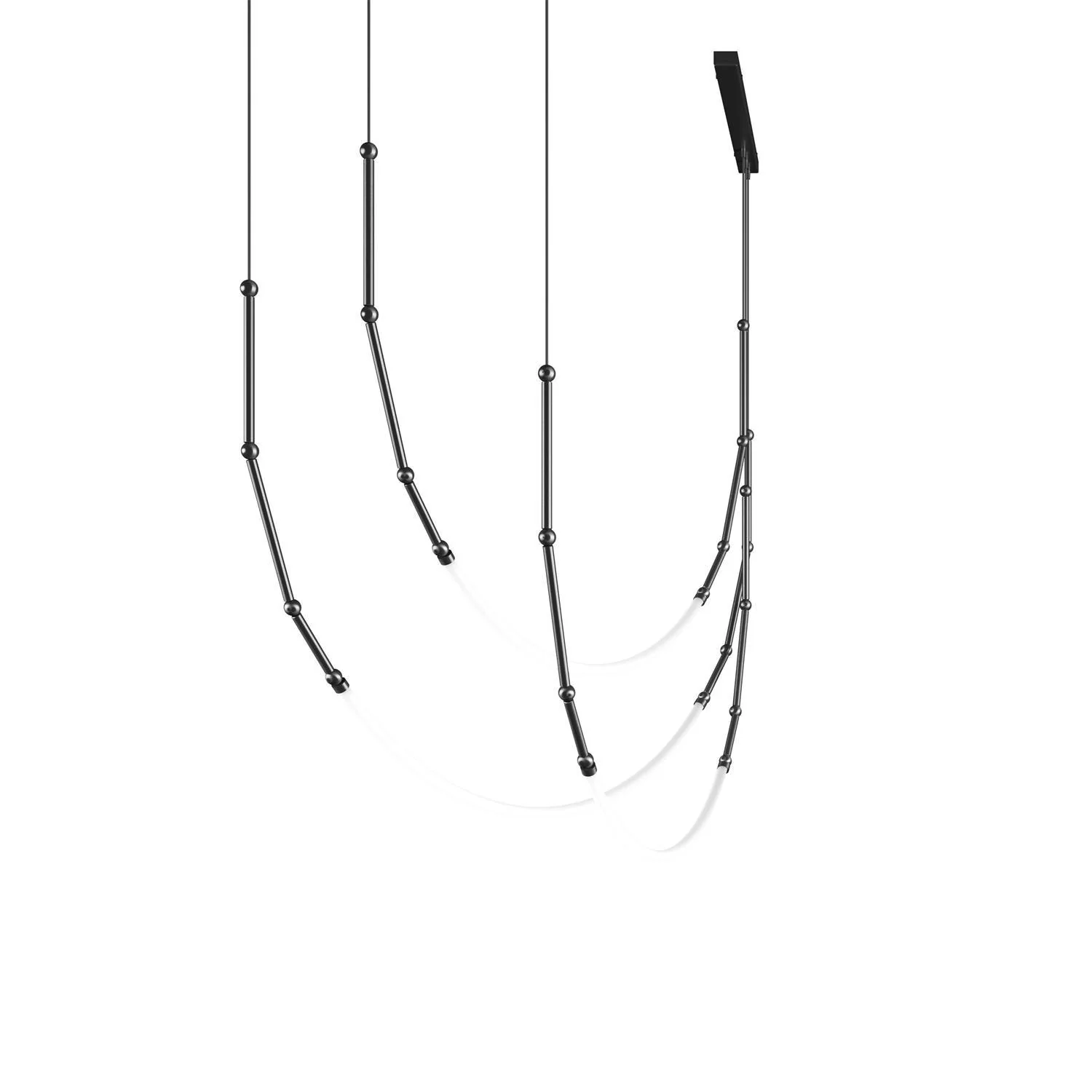 Lustra Chandelier Leda LED Flexible Modern Sculptural - Image 15
