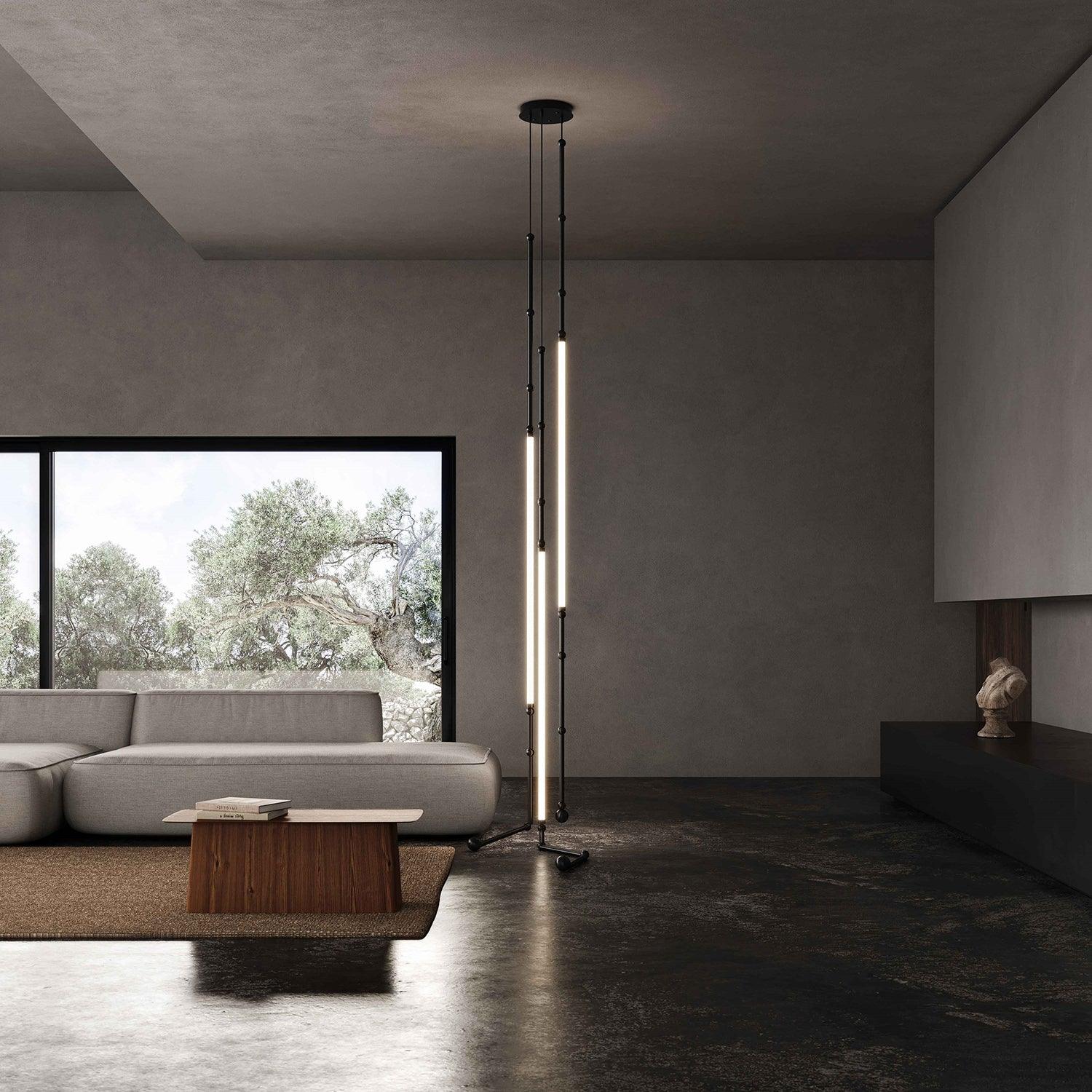Lustra Chandelier Leda LED Flexible Modern Sculptural - Image 16
