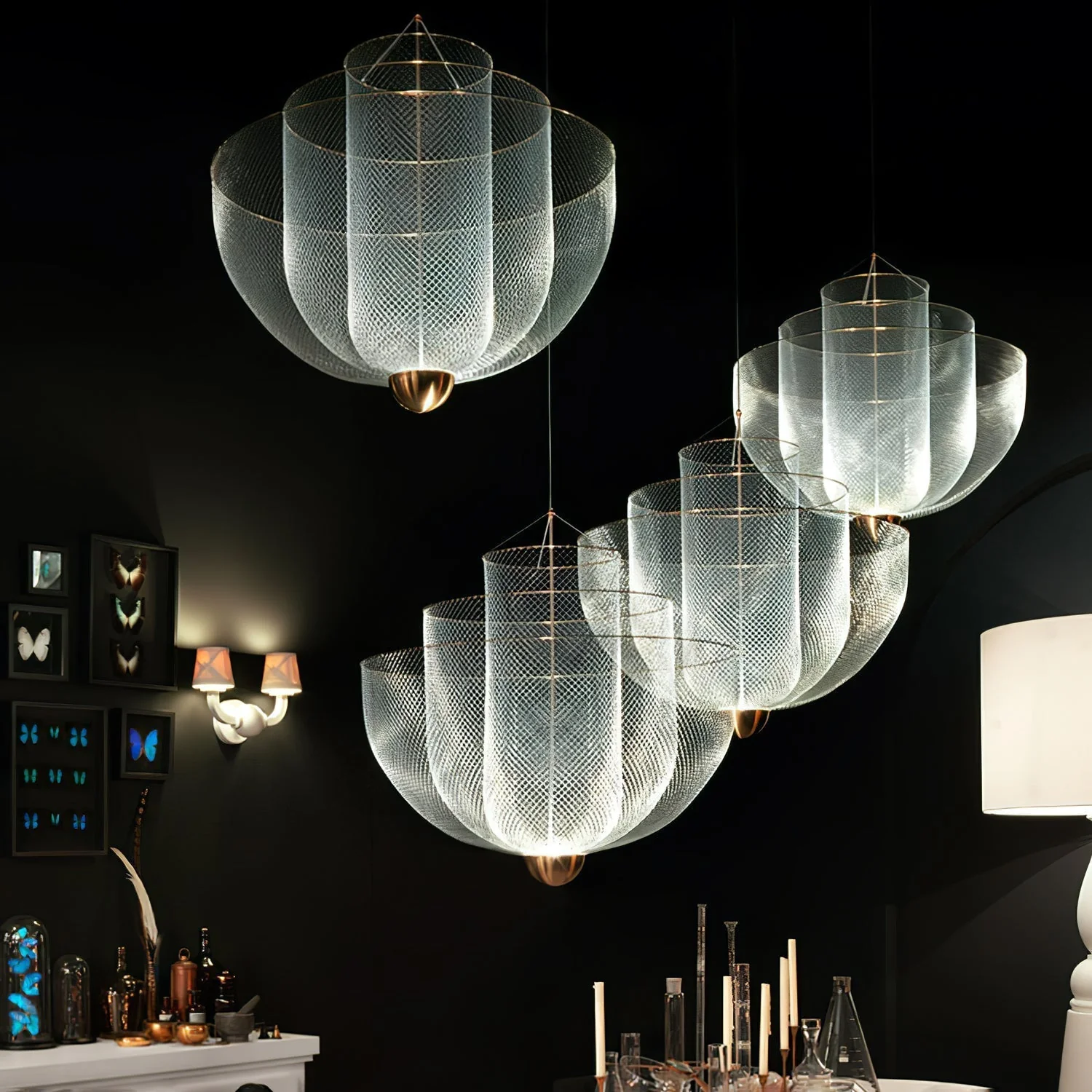 Lustra Chandelier Meshmatics Hanging Radiant - Image 64