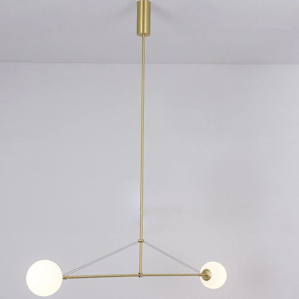 Lustra Chandelier Mobile Black Minimalist - Image 108