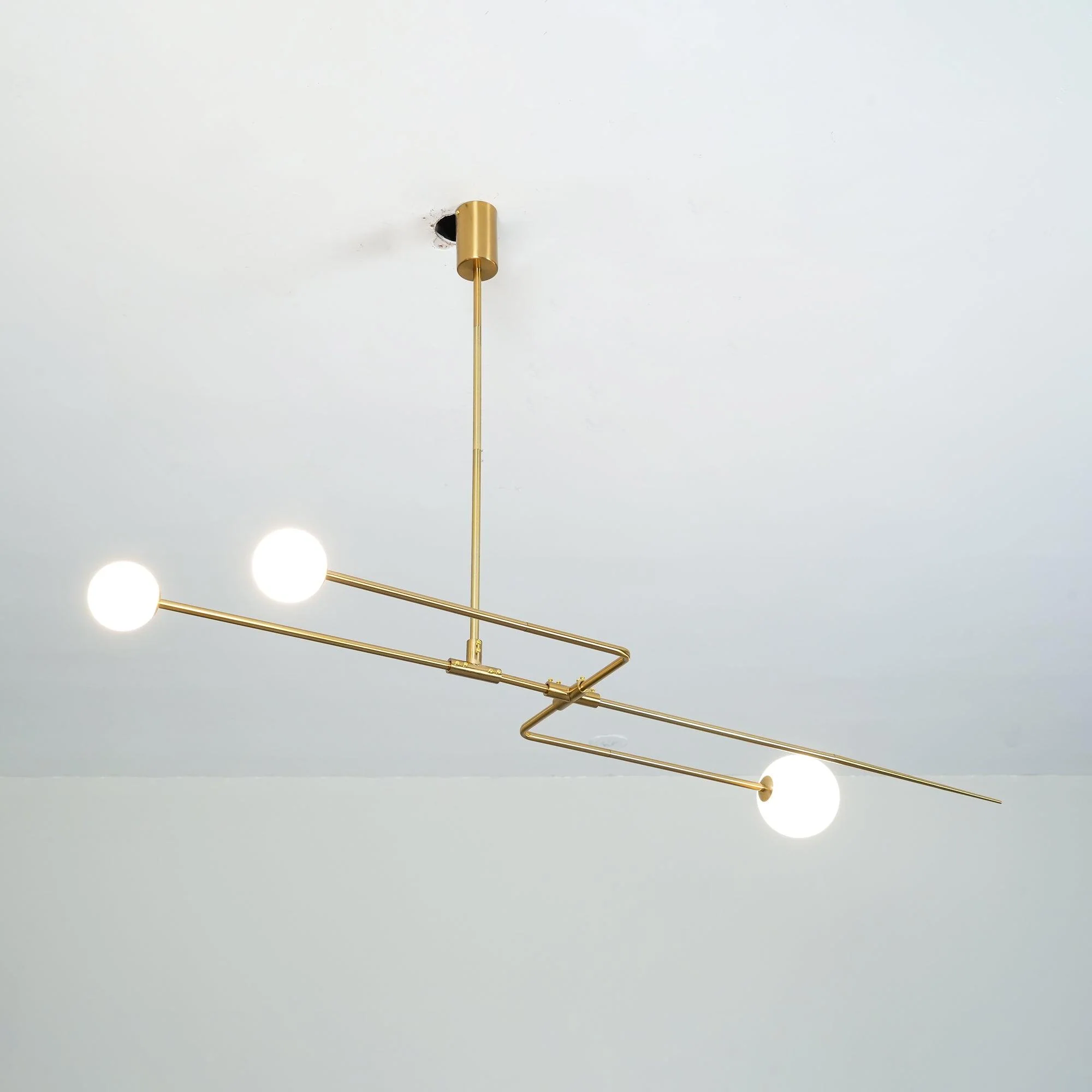 Lustra Chandelier Mobile Black Minimalist - Image 109