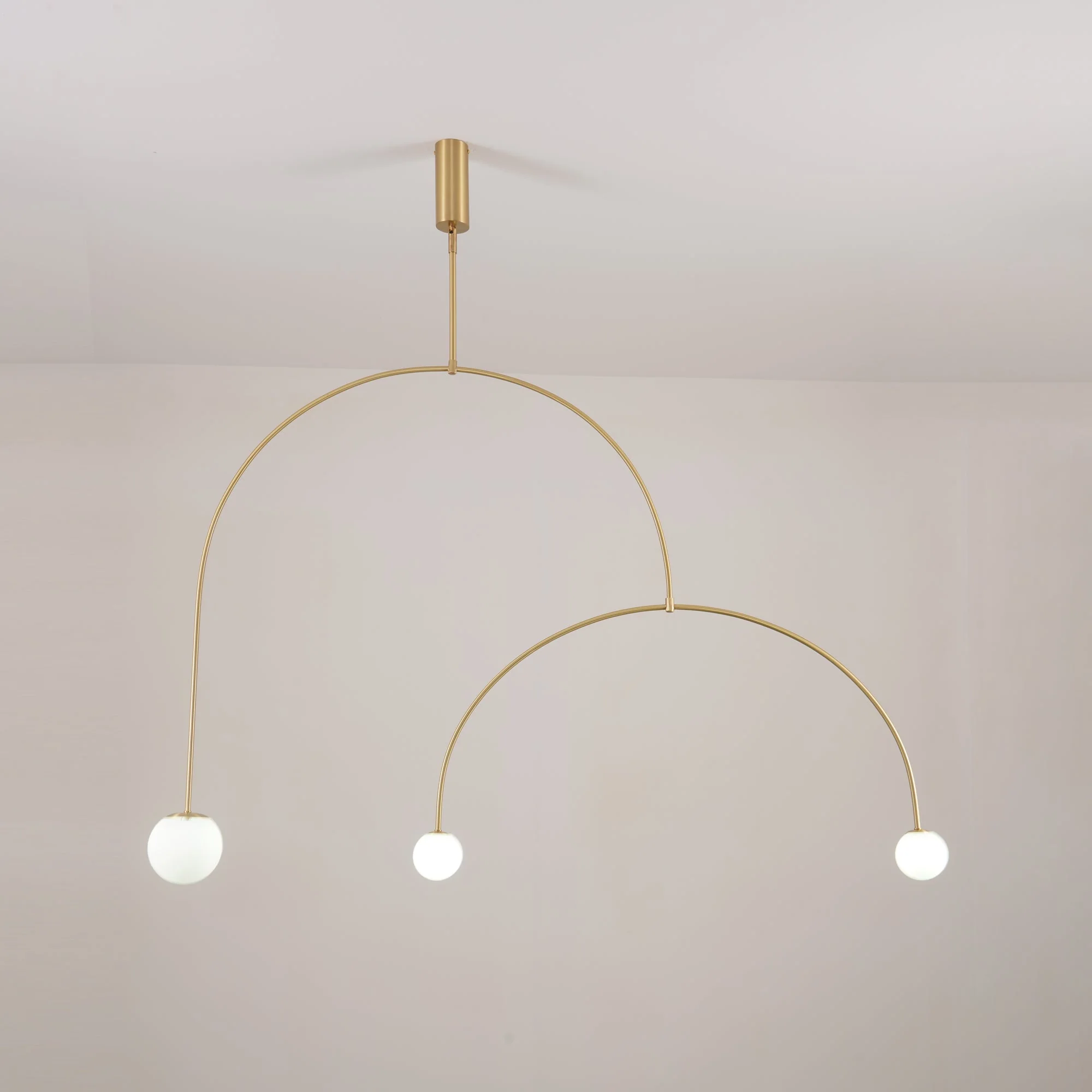 Lustra Chandelier Mobile Black Minimalist - Image 124